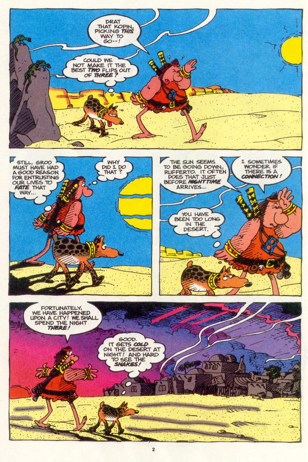 Read online Sergio Aragonés Groo the Wanderer comic -  Issue #110 - 4
