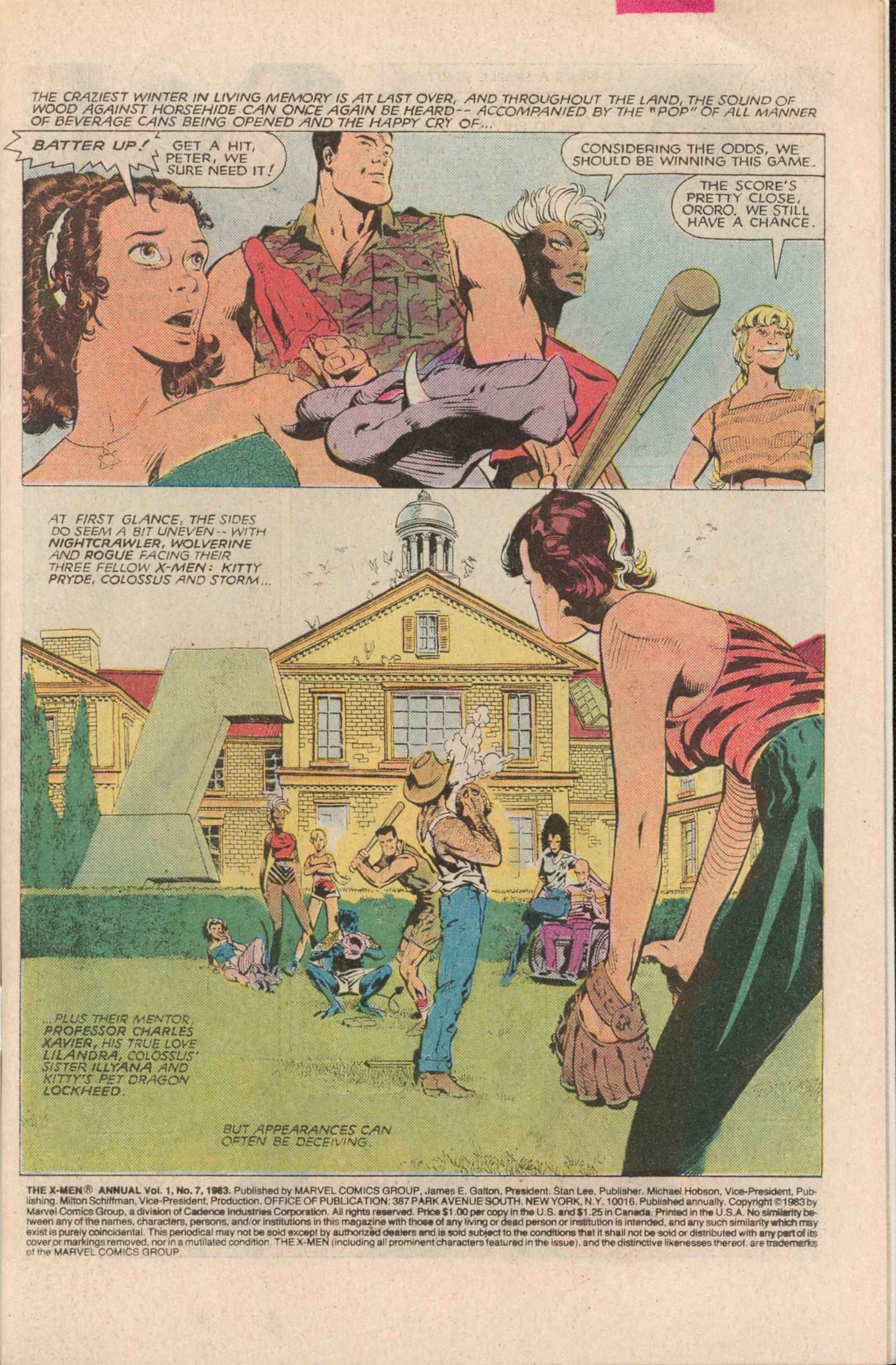 Read online Uncanny X-Men (1963) comic -  Issue # _Annual 7 - 2