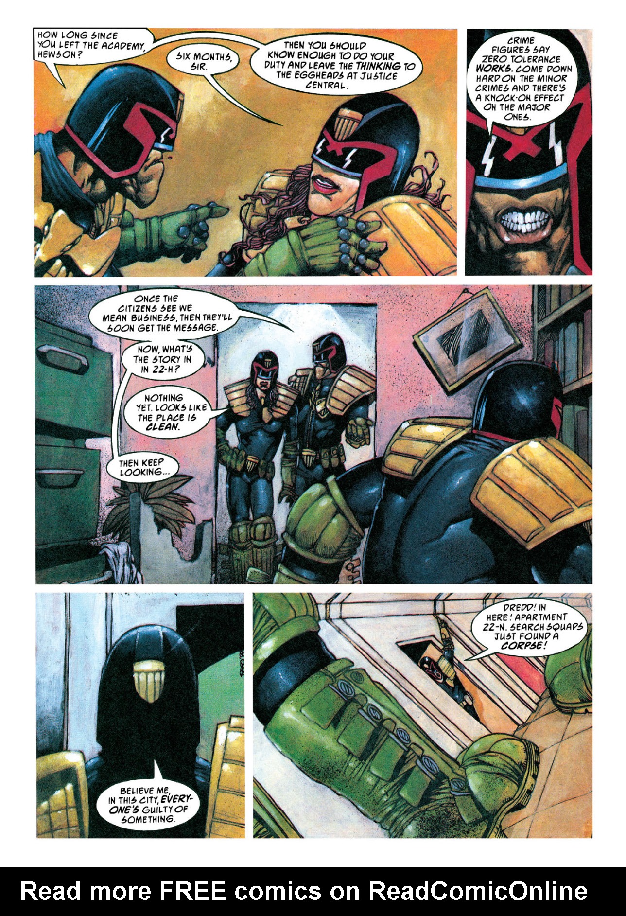 Read online Judge Dredd: The Complete Case Files comic -  Issue # TPB 26 - 308