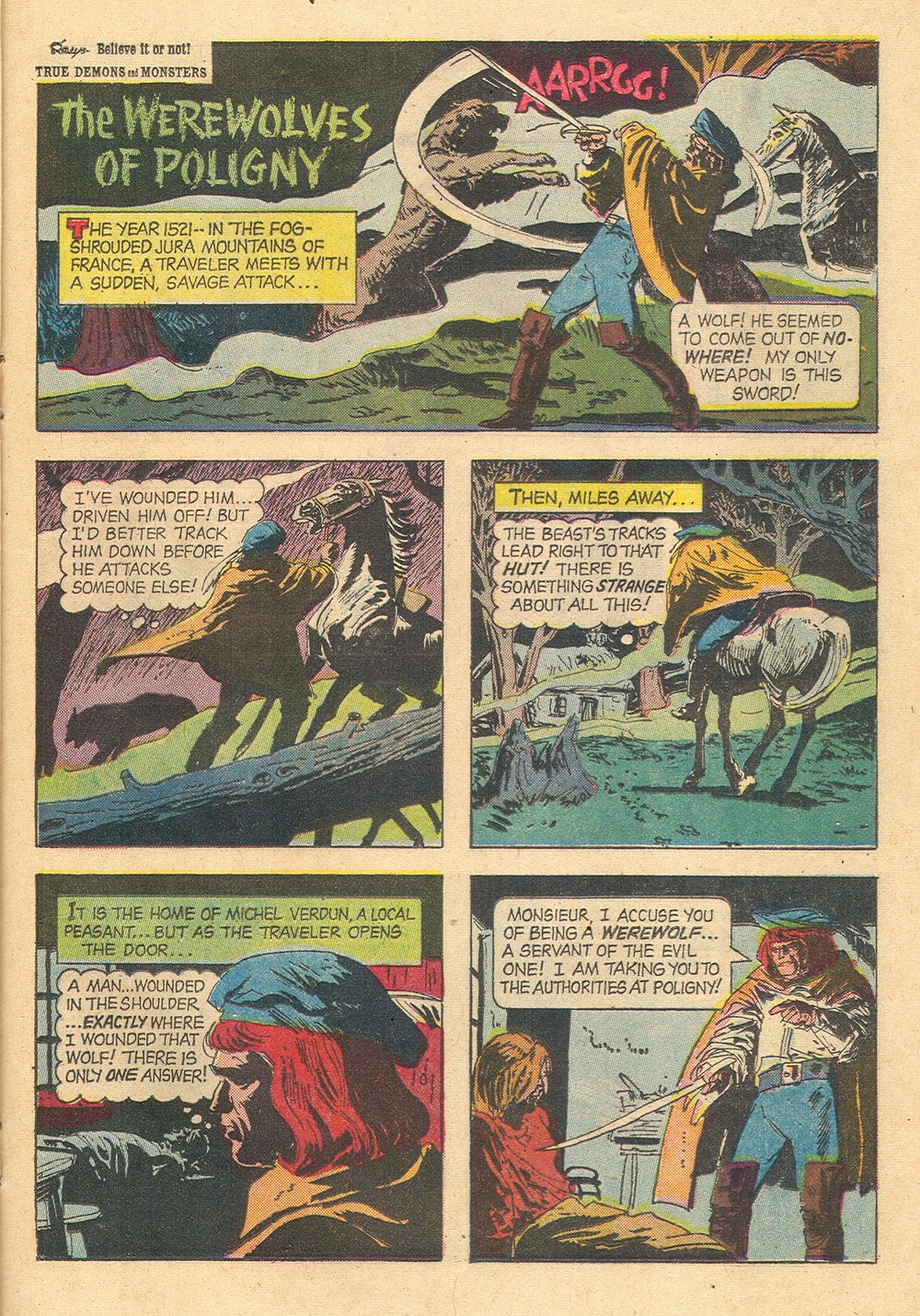 Read online Ripley's Believe it or Not! (1965) comic -  Issue #7 - 21