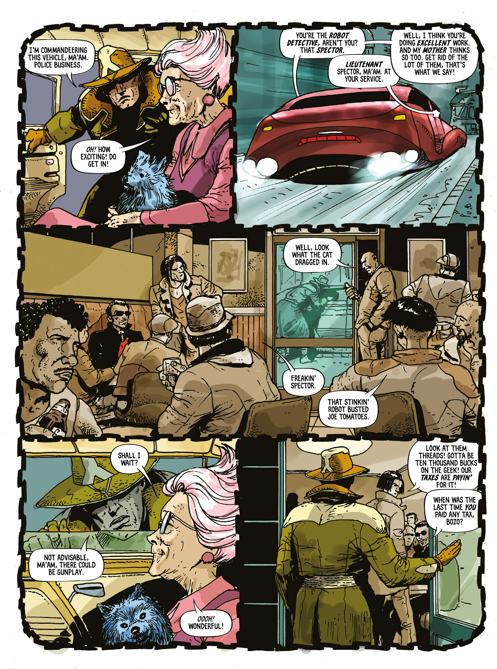 Read online Judge Dredd Megazine (Vol. 5) comic -  Issue #456 - 20