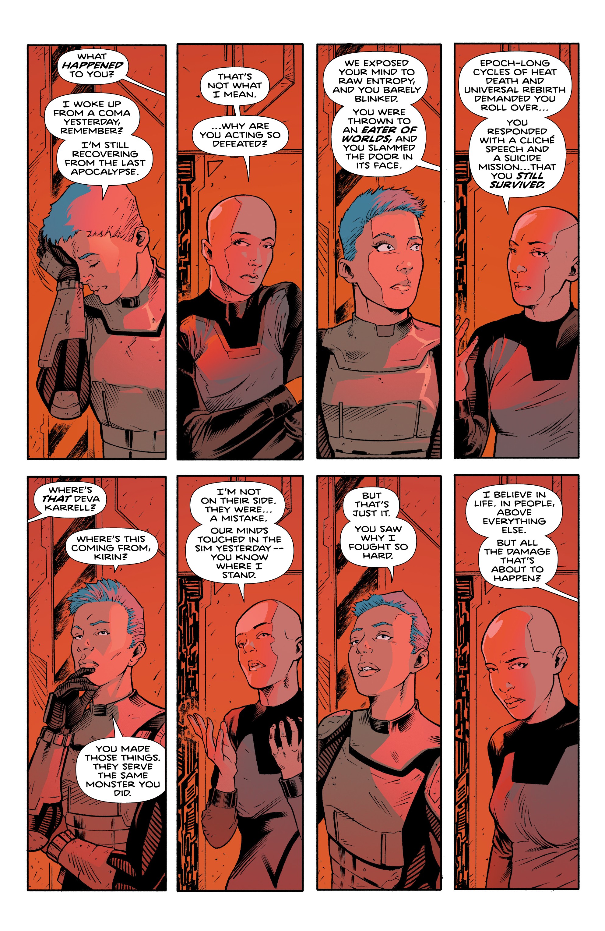 Read online Infinite Dark comic -  Issue #6 - 12