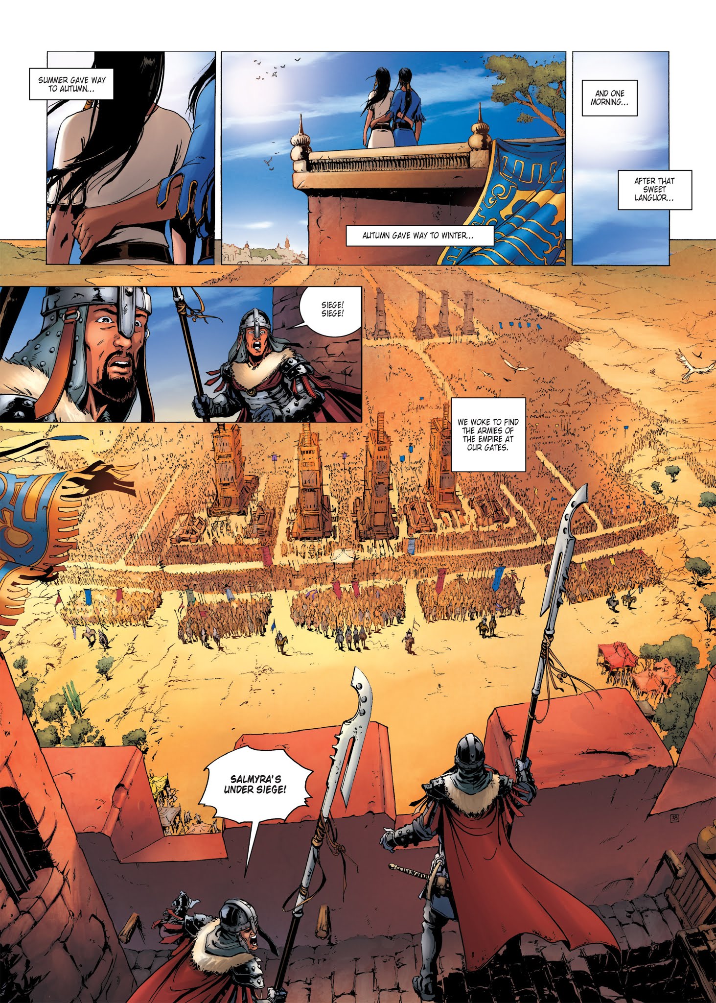 Read online Chronicles of the Dragon Knights comic -  Issue #13 - 35