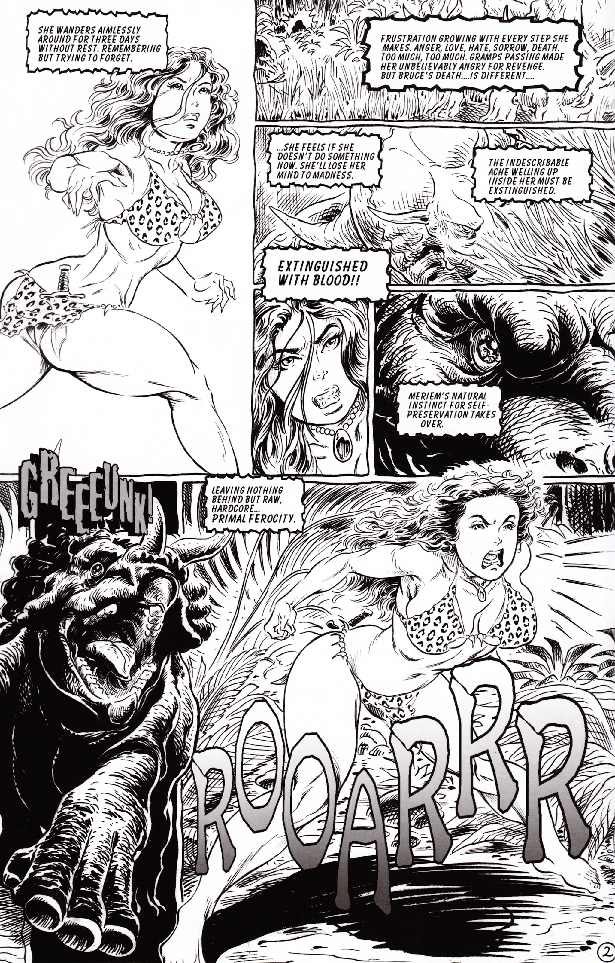 Read online Cavewoman: Primal comic -  Issue # Full - 4