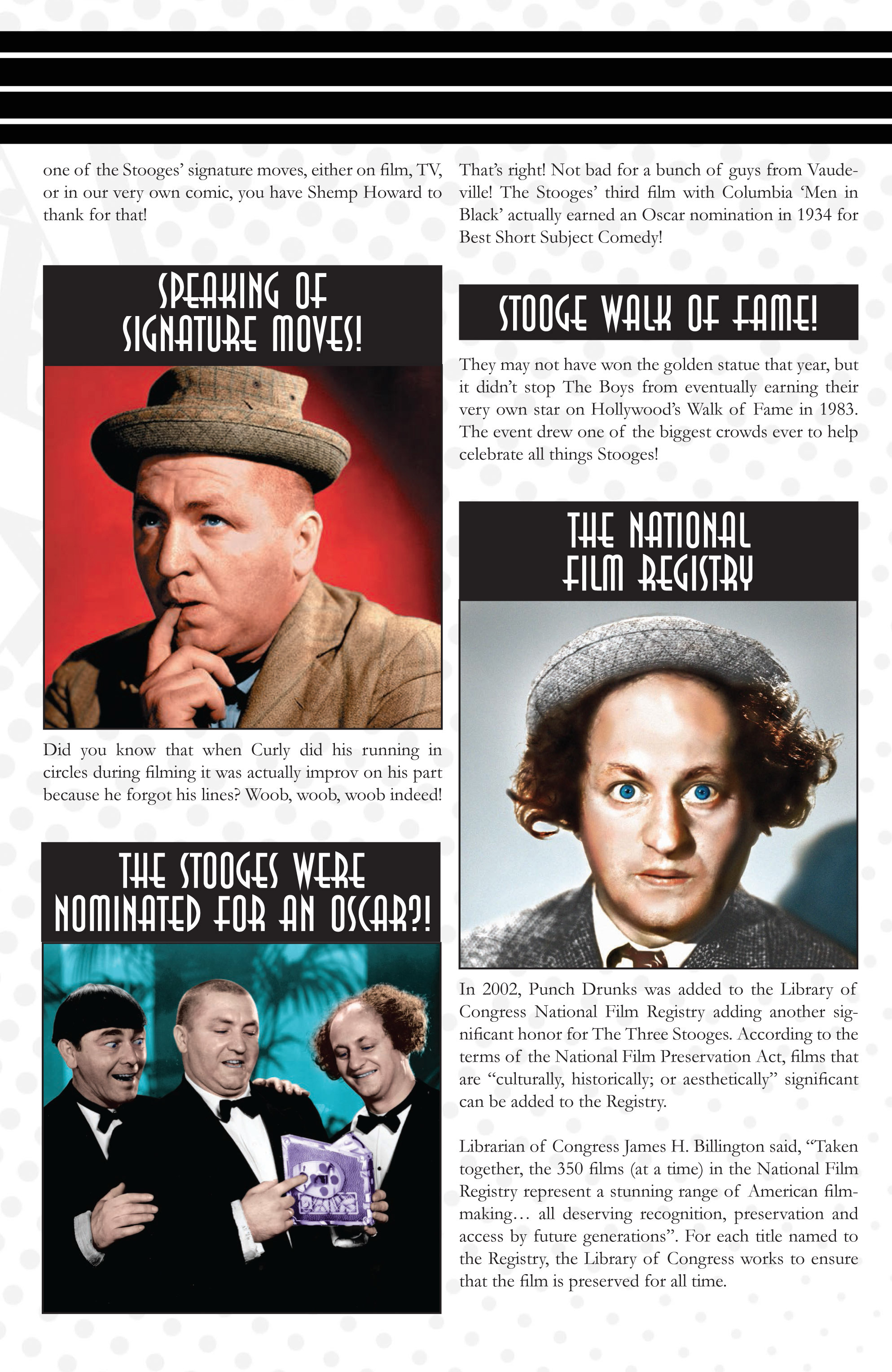 Read online The Three Stooges: The Boys Are Back comic -  Issue # Full - 23