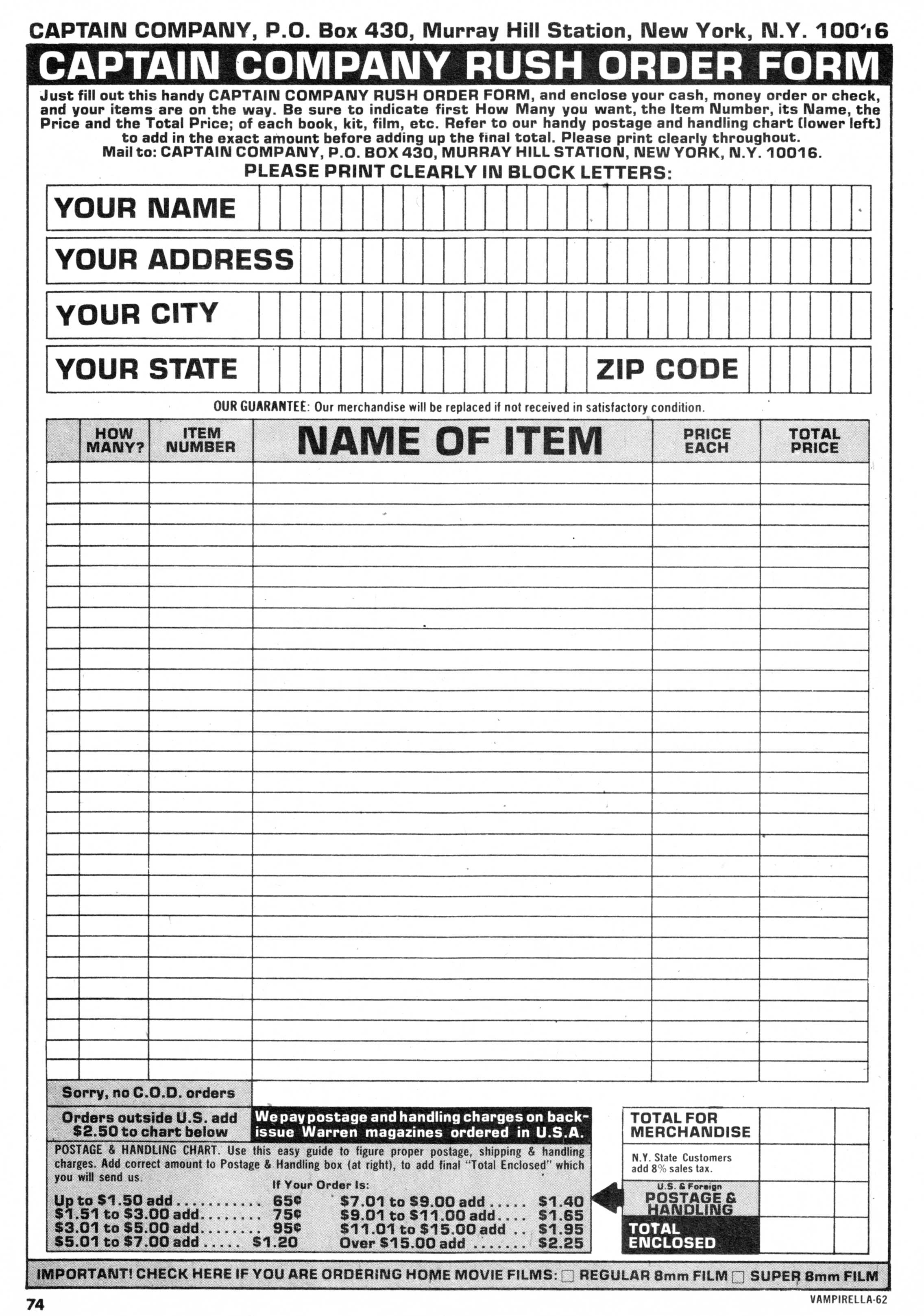 Read online Vampirella (1969) comic -  Issue #62 - 74