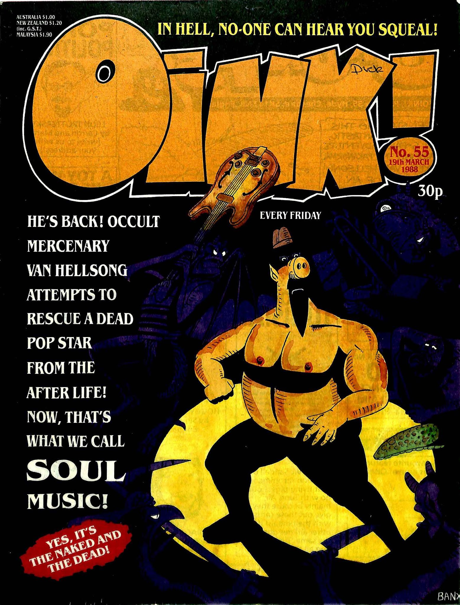Read online Oink! comic -  Issue #55 - 1