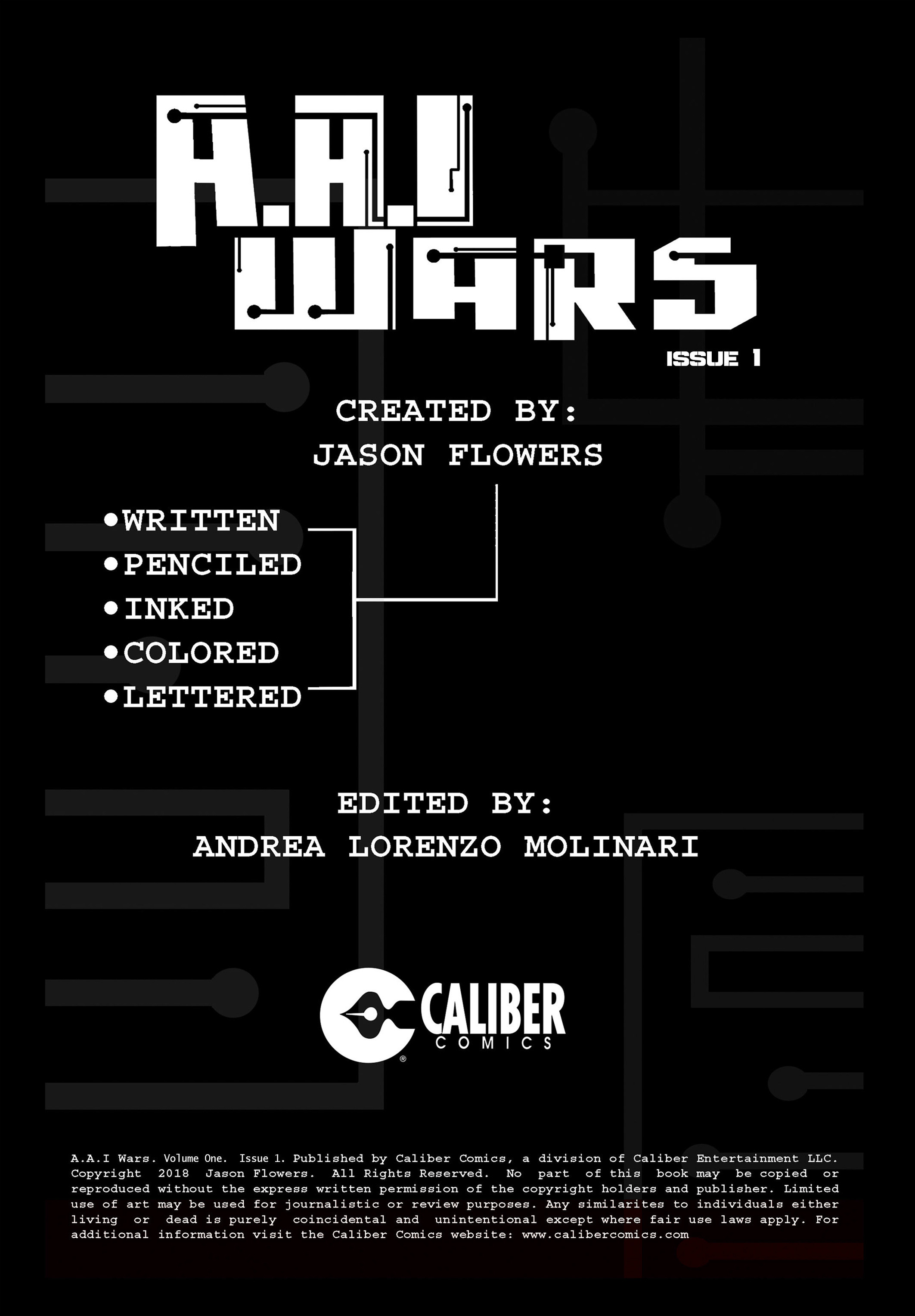Read online A.A.I. Wars comic -  Issue #1 - 2