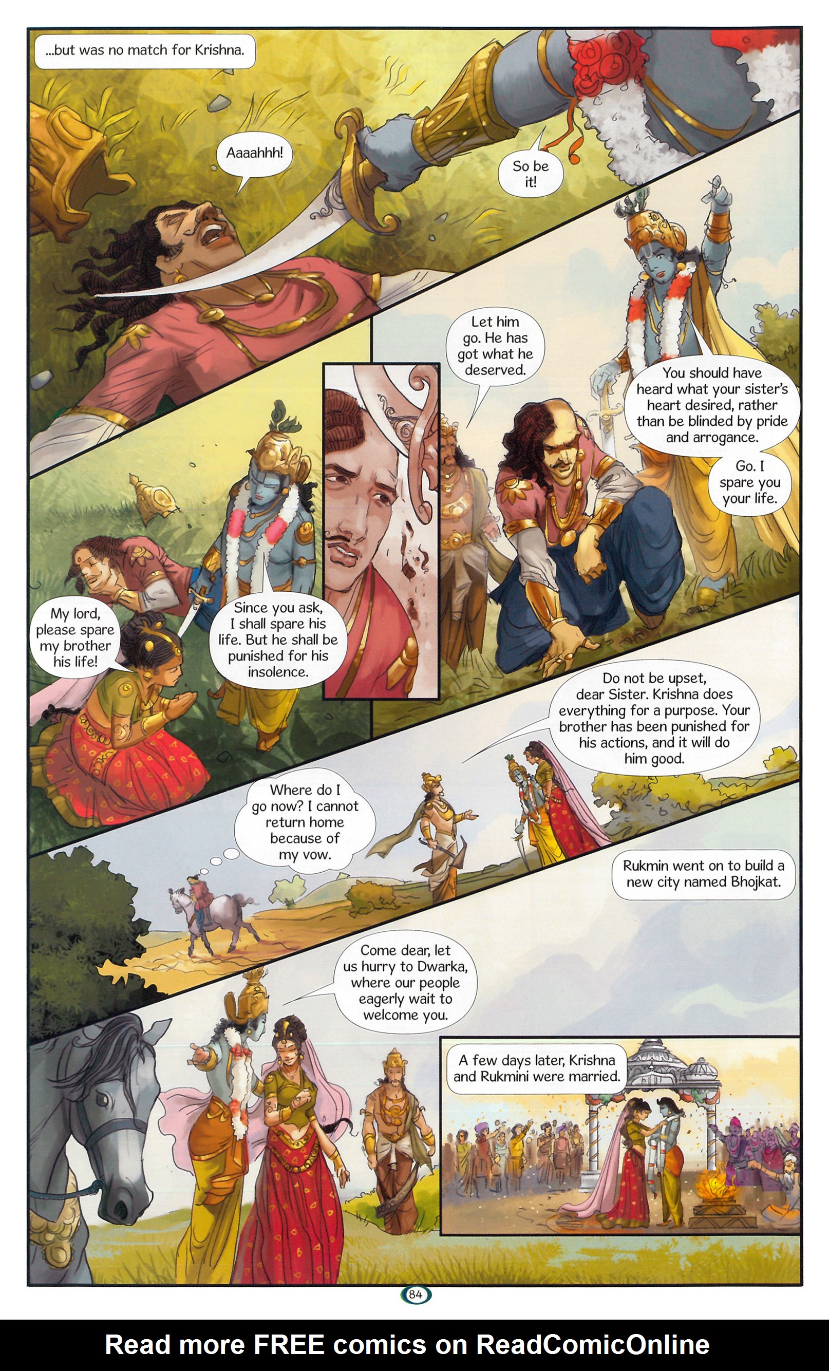 Read online Krishna: Defender of Dharma comic -  Issue # TPB (Part 1) - 86