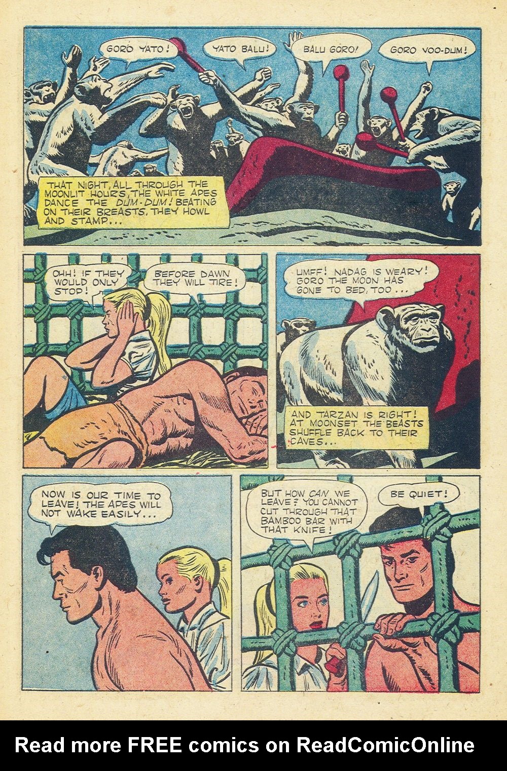 Read online Tarzan (1948) comic -  Issue #58 - 14