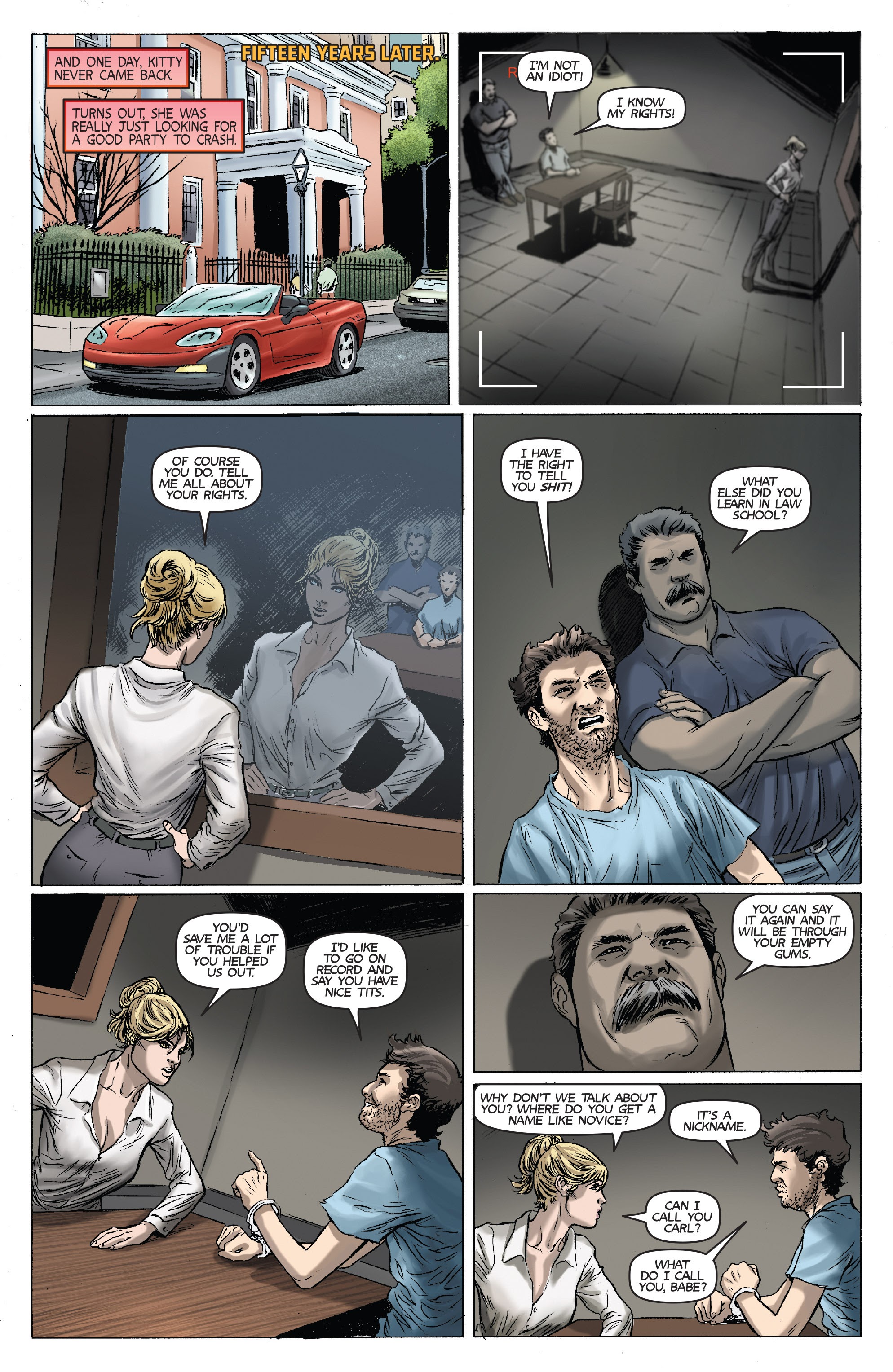 Read online Chaos!: Bad Kitty One Shot comic -  Issue # Full - 5