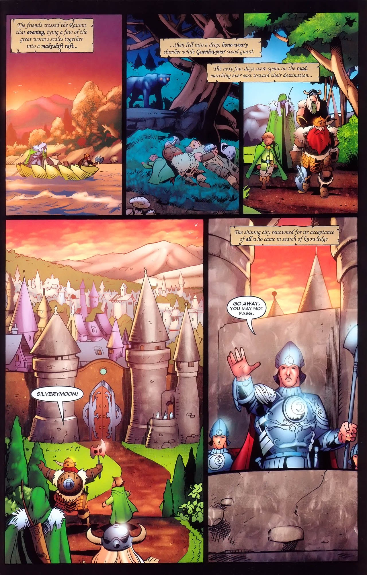 Read online Forgotten Realms: Streams of Silver comic -  Issue #2 - 35