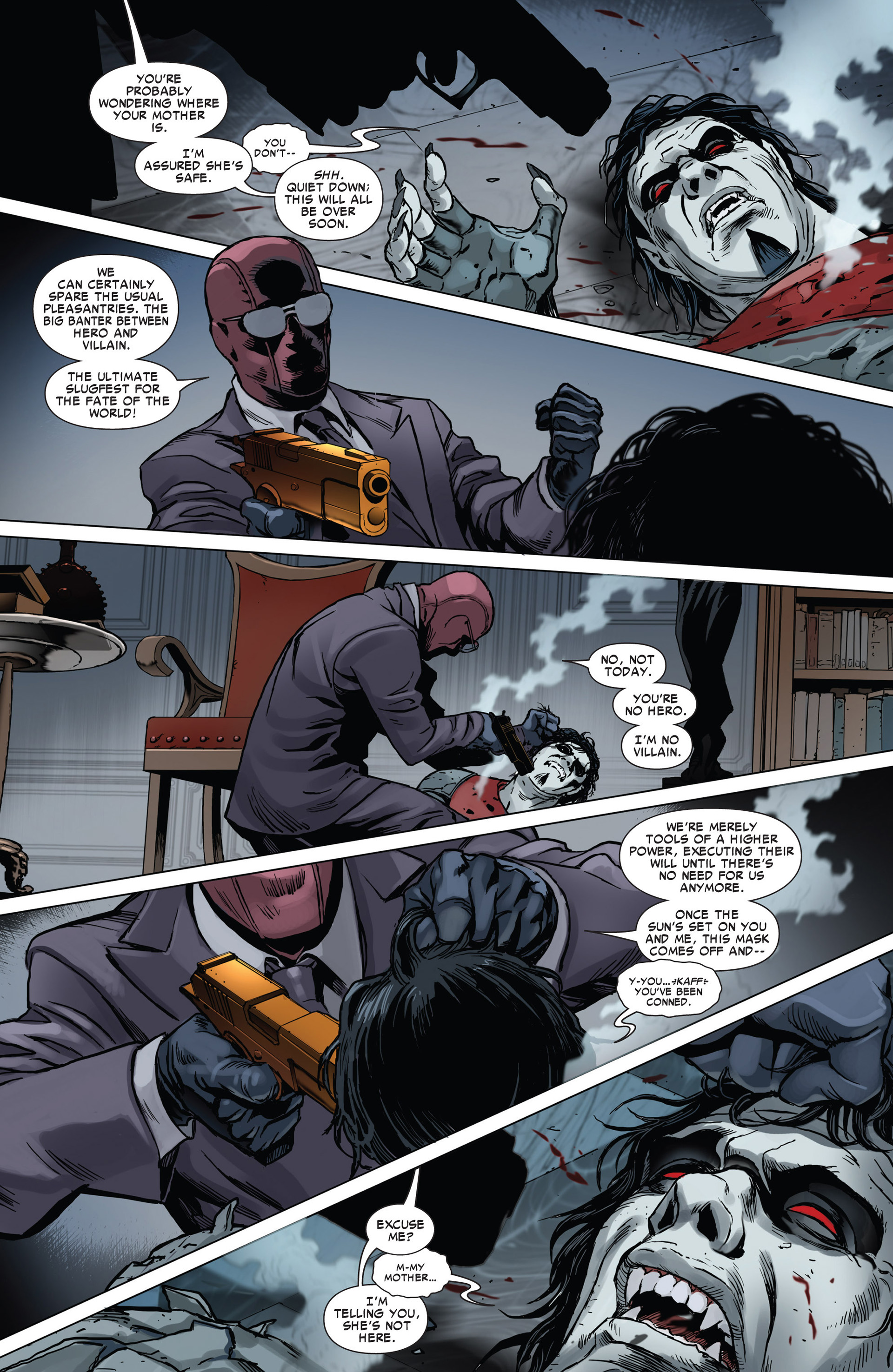 Read online Morbius: The Living Vampire comic -  Issue #9 - 16
