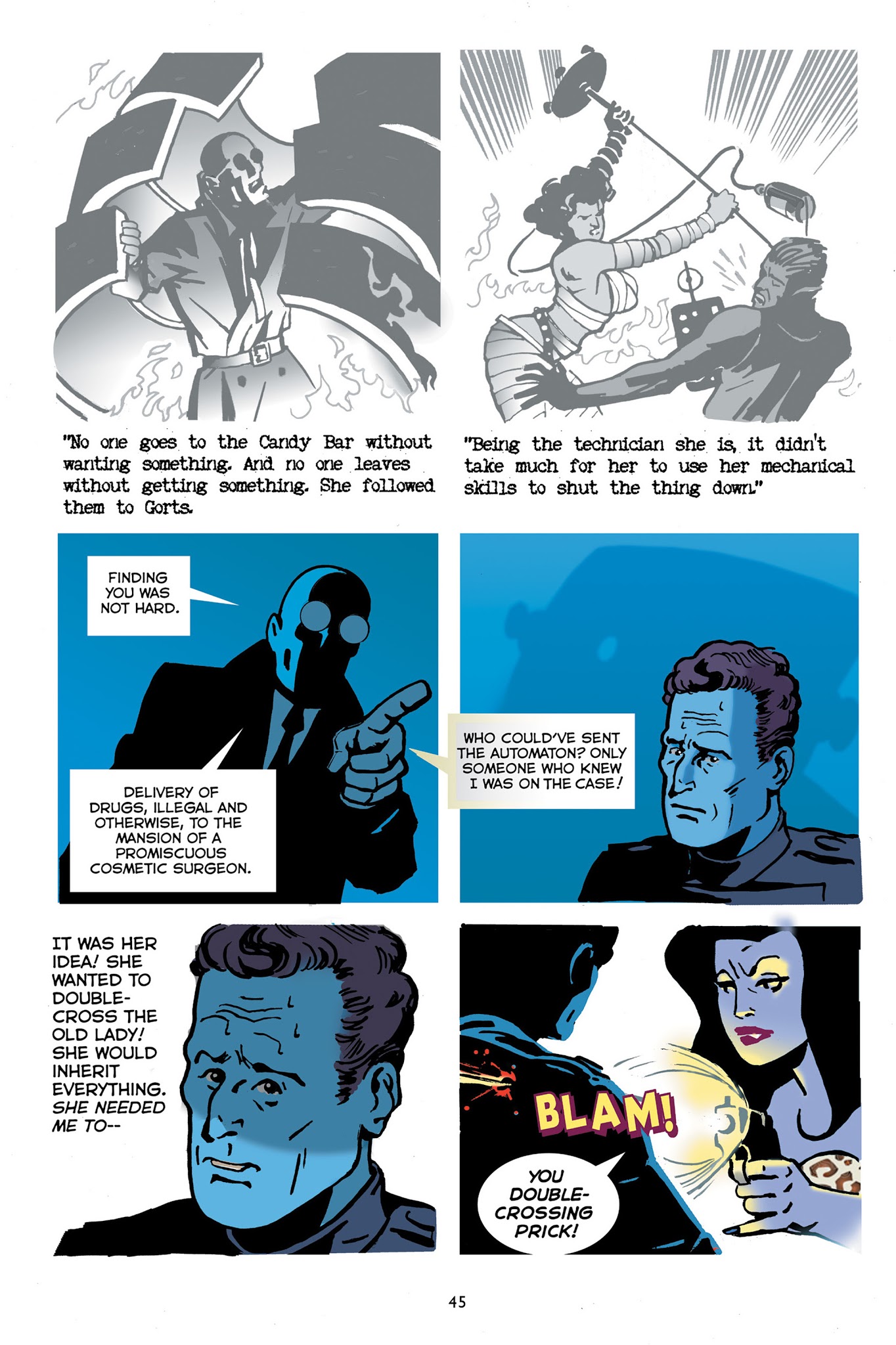 Read online Mister X: Eviction comic -  Issue # TPB - 46