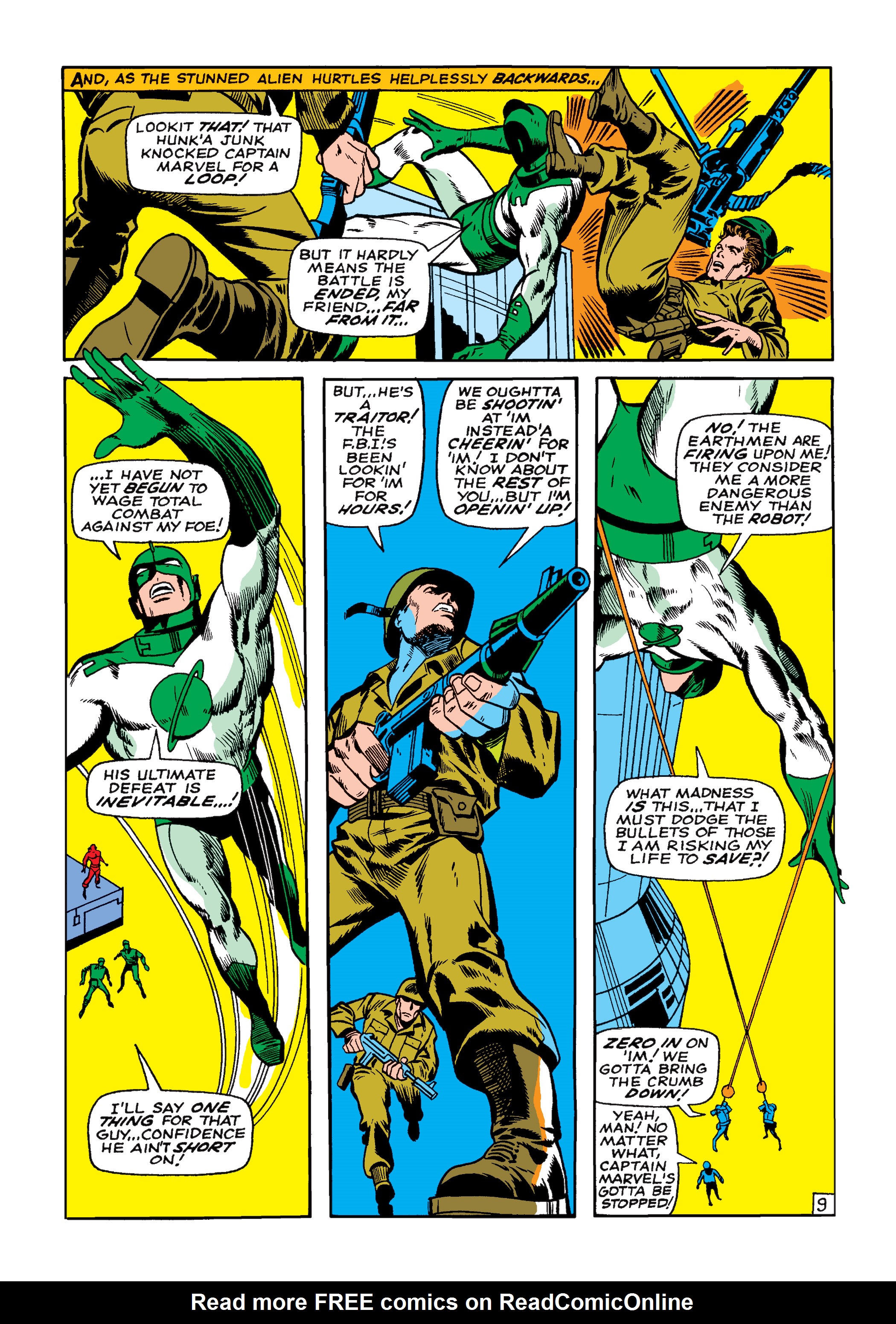 Read online Marvel Masterworks: Captain Marvel comic -  Issue # TPB 2 (Part 1) - 80