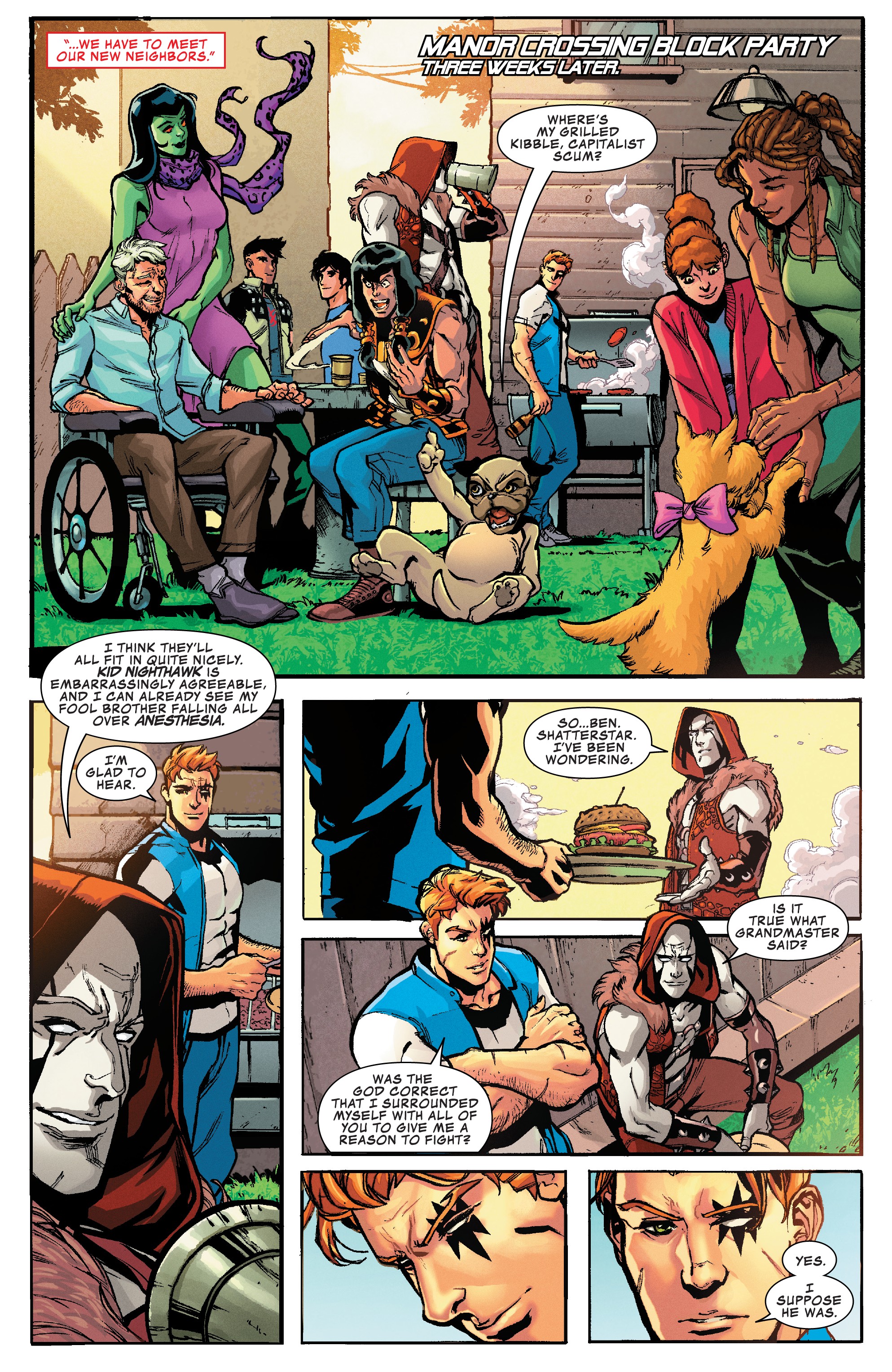 Read online Shatterstar comic -  Issue #5 - 21