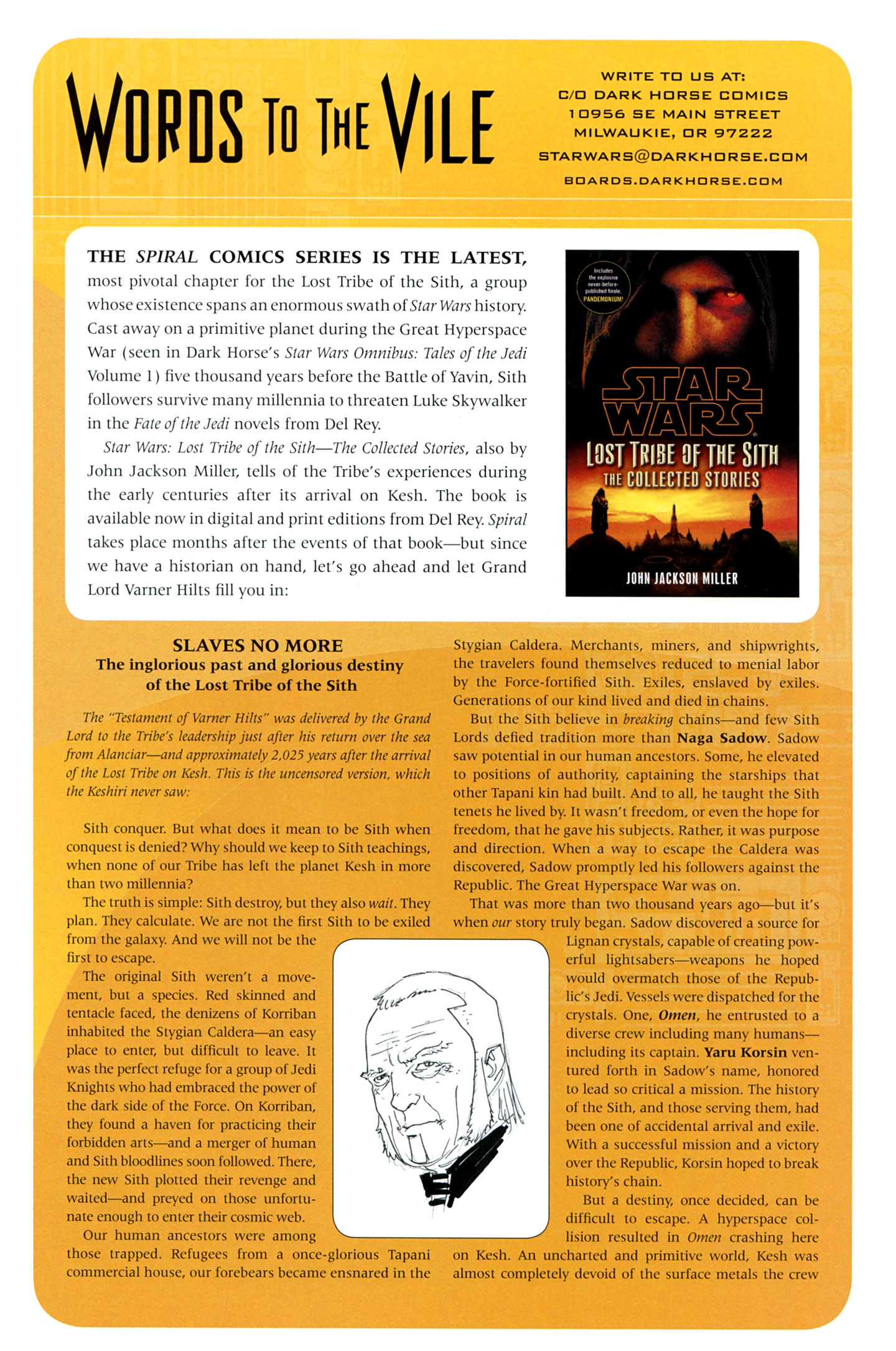 Read online Star Wars: Lost Tribe of the Sith - Spiral comic -  Issue #1 - 29