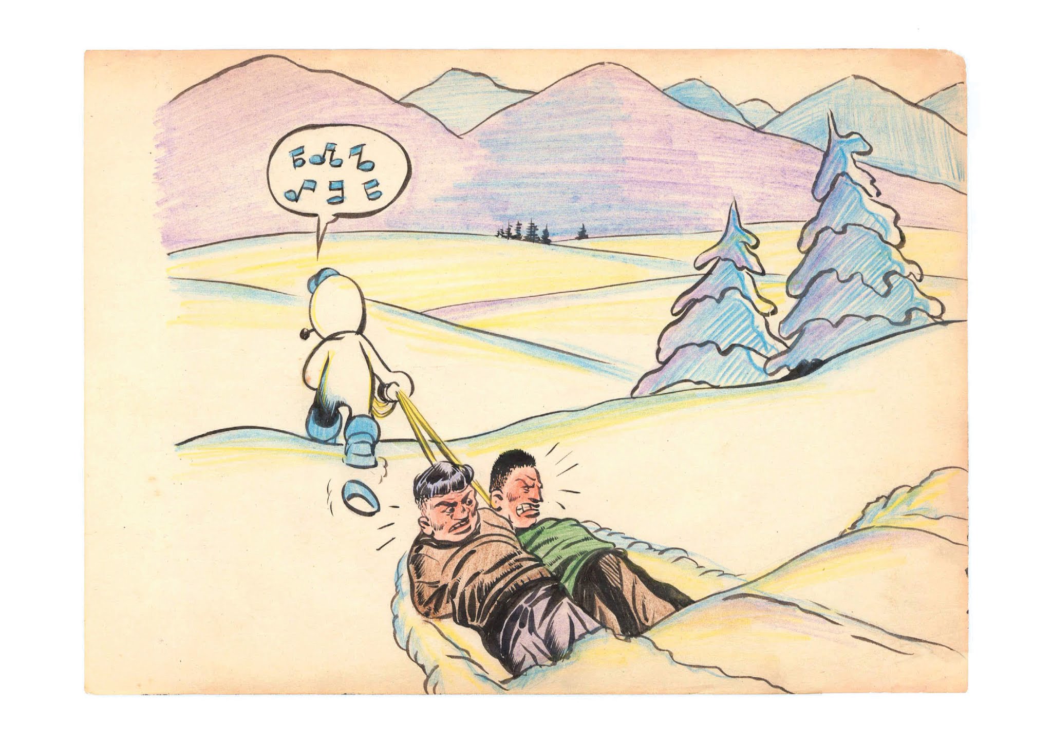 Read online Frank Frazetta's The Adventures of the Snow Man comic -  Issue # TPB - 18