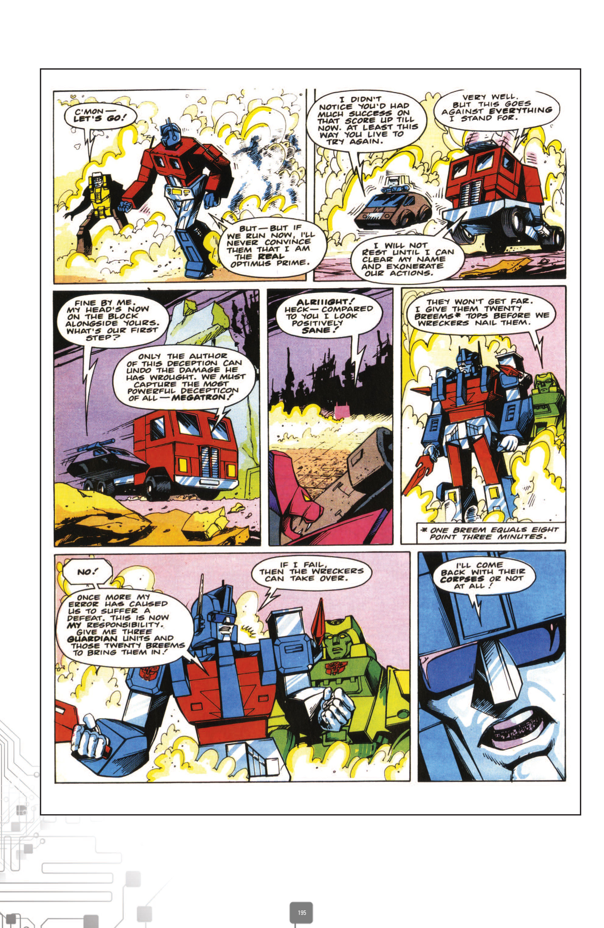 Read online The Transformers Classics UK comic -  Issue # TPB 3 - 196