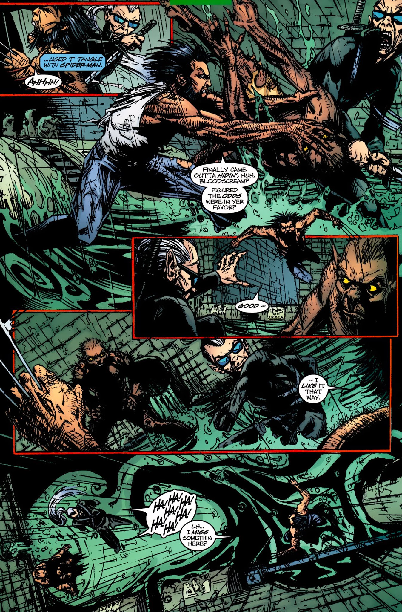 Read online Wolverine (1988) comic -  Issue # Annual '01 - 21