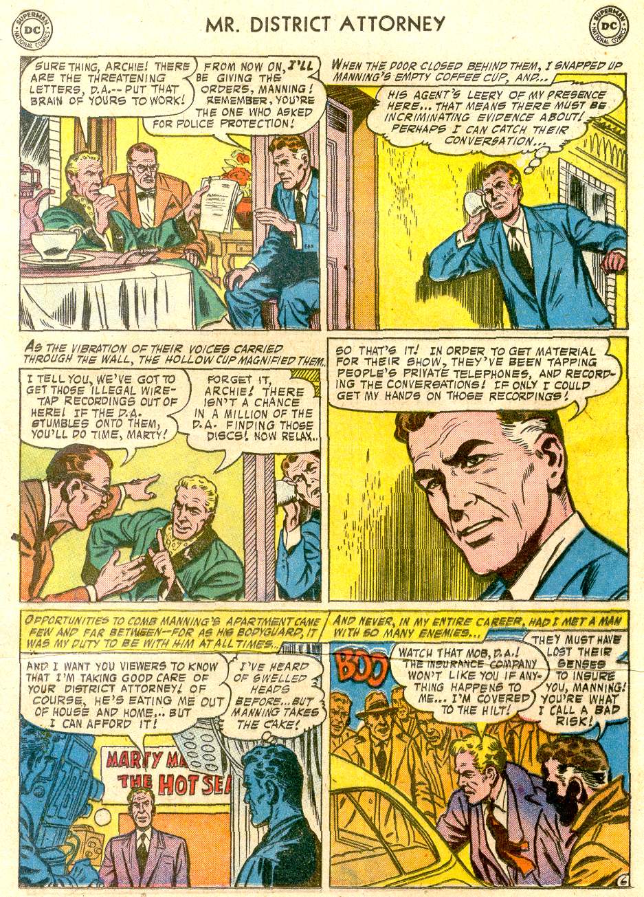 Read online Mr. District Attorney comic -  Issue #58 - 19