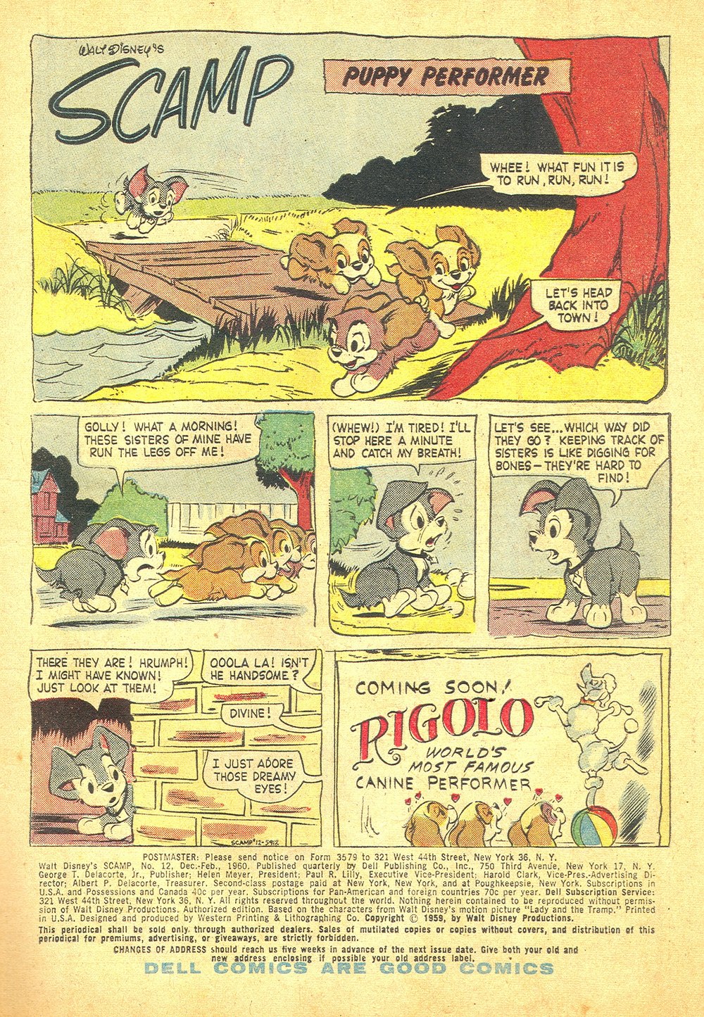 Read online Scamp (1958) comic -  Issue #12 - 3