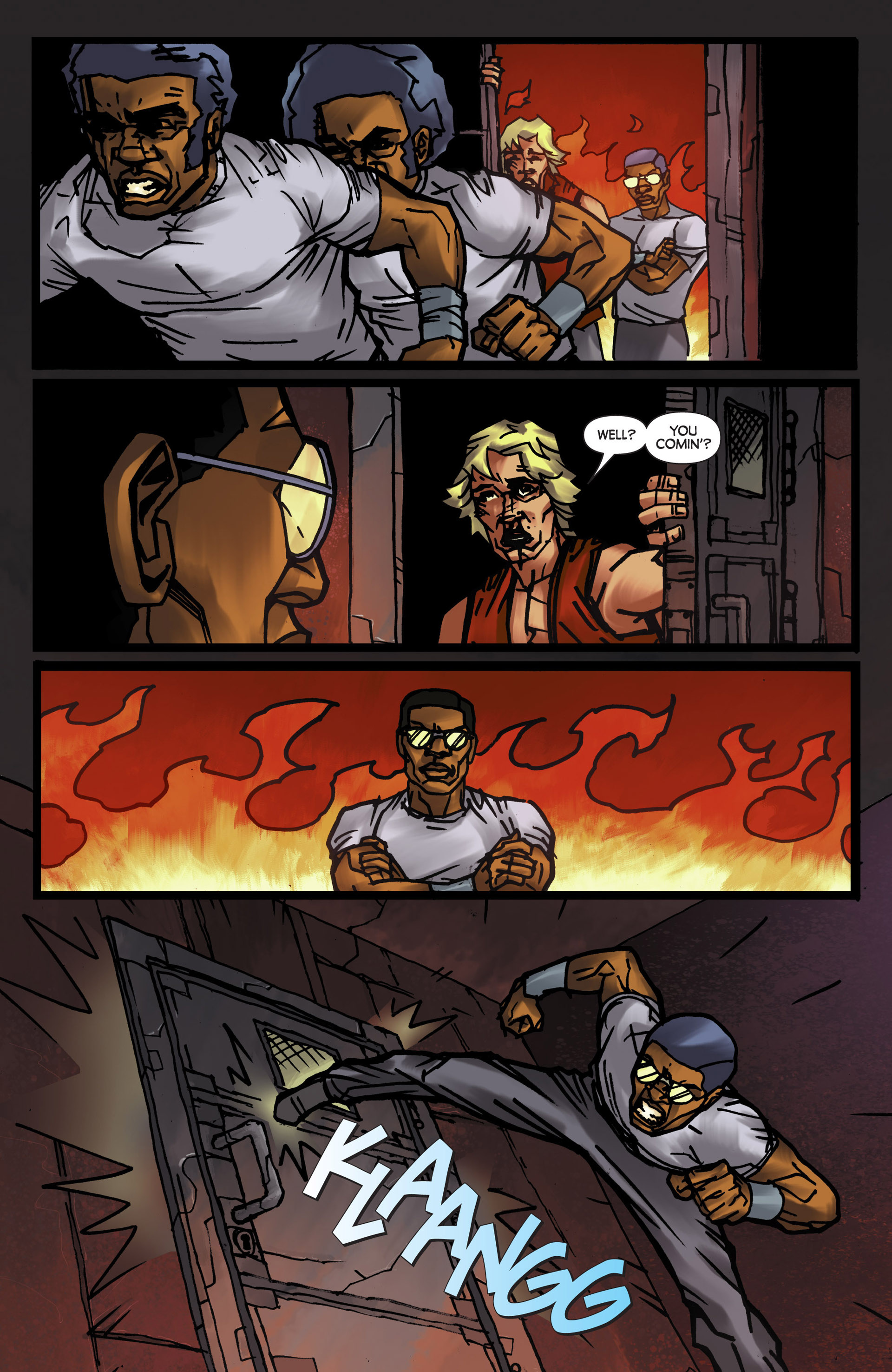 Read online The Warriors: Jailbreak comic -  Issue #3 - 23