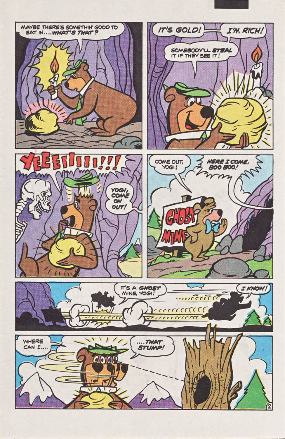 Read online Yogi Bear (1992) comic -  Issue #3 - 28