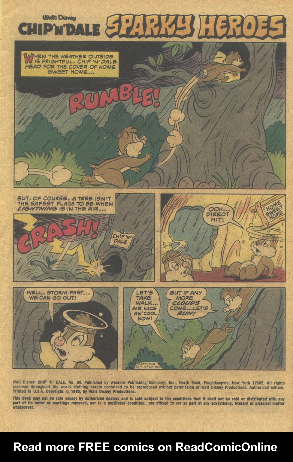 Read online Walt Disney Chip 'n' Dale comic -  Issue #68 - 3