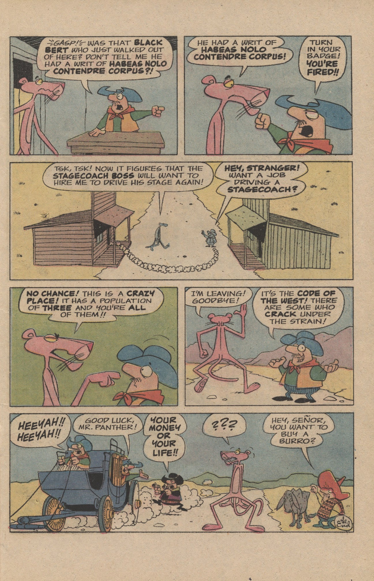 Read online The Pink Panther (1971) comic -  Issue #25 - 11