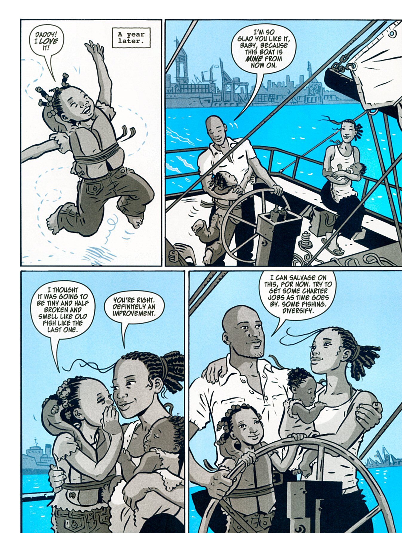 Read online Dark Rain: A New Orleans Story comic -  Issue # TPB - 157