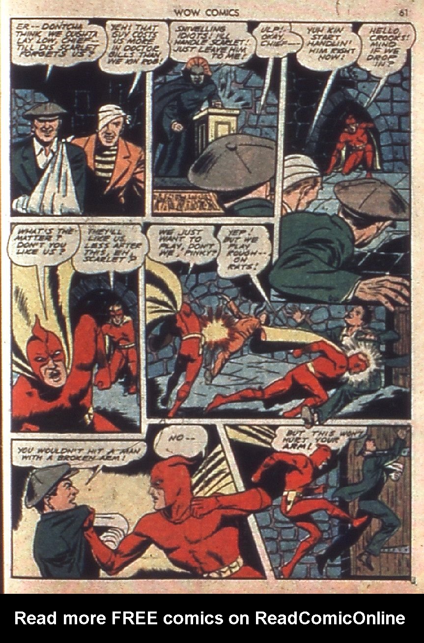 Read online Wow Comics comic -  Issue #7 - 61