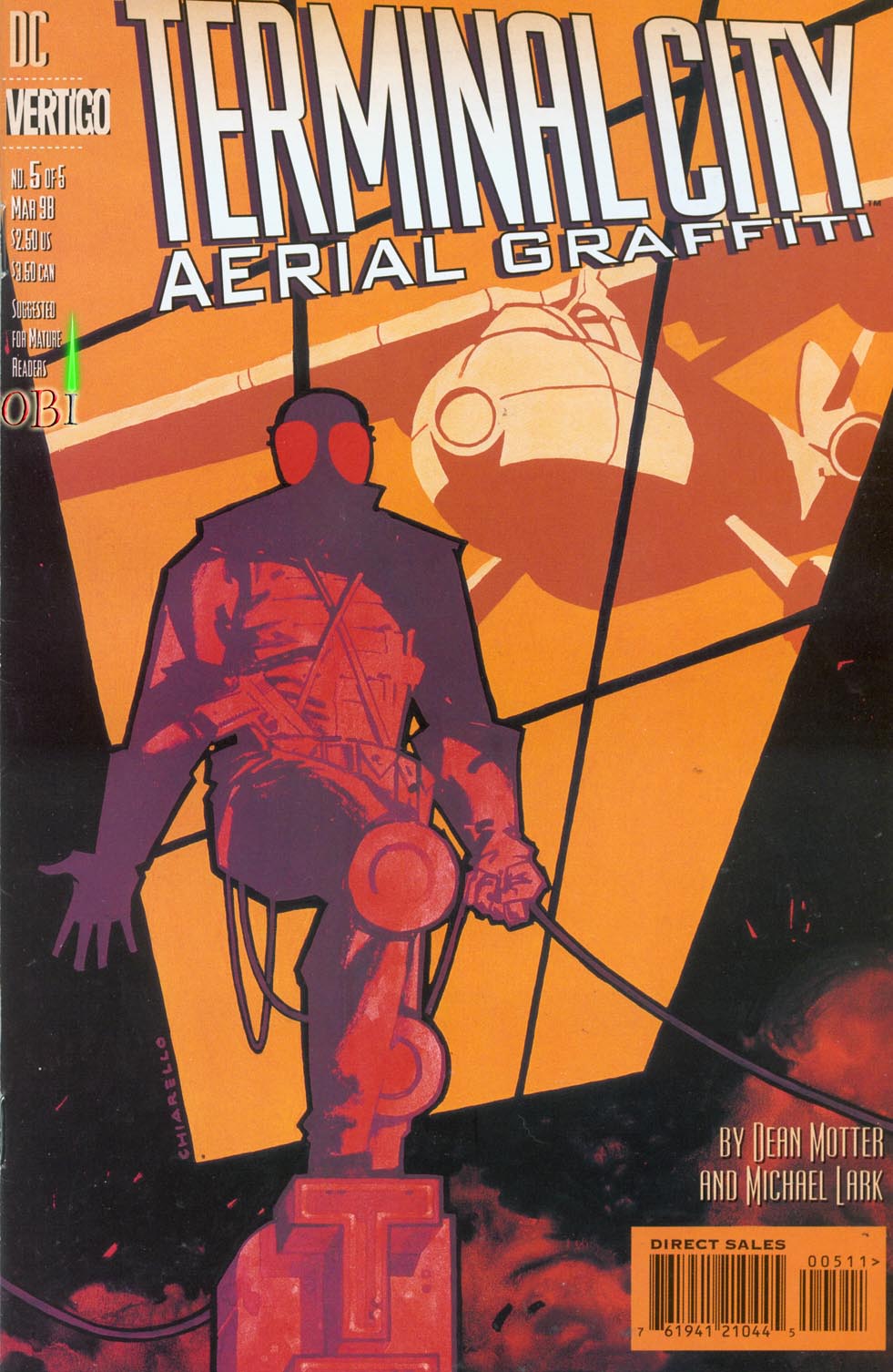 Read online Terminal City: Aerial Graffiti comic -  Issue #5 - 1