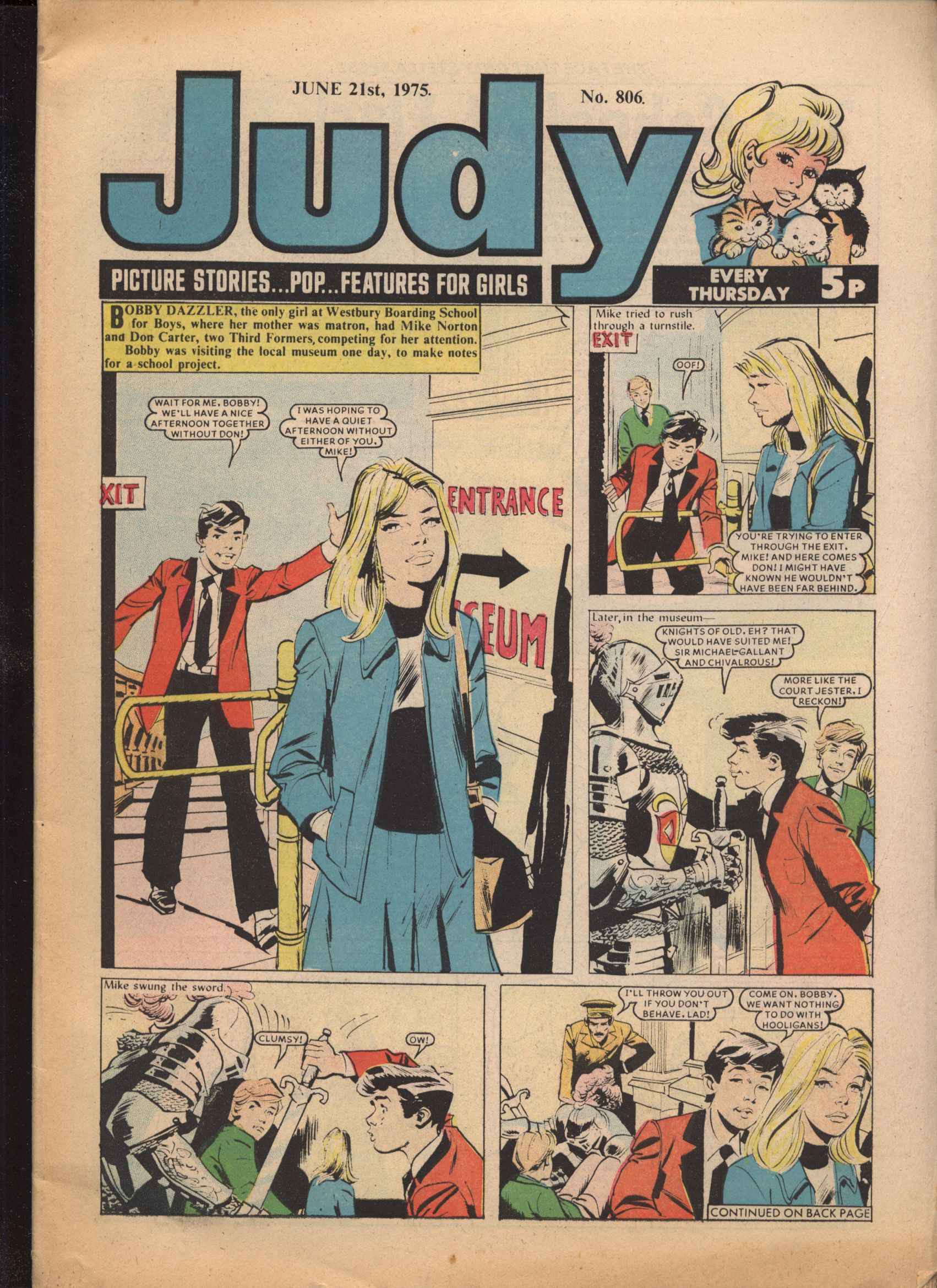 Read online Judy comic -  Issue #6 - 1