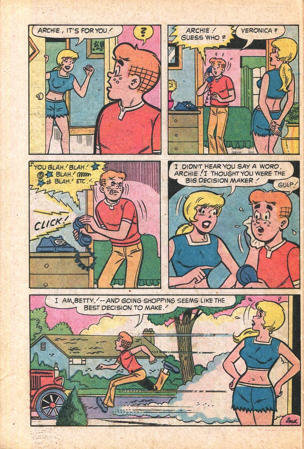 Read online Archie's TV Laugh-Out comic -  Issue #27 - 32