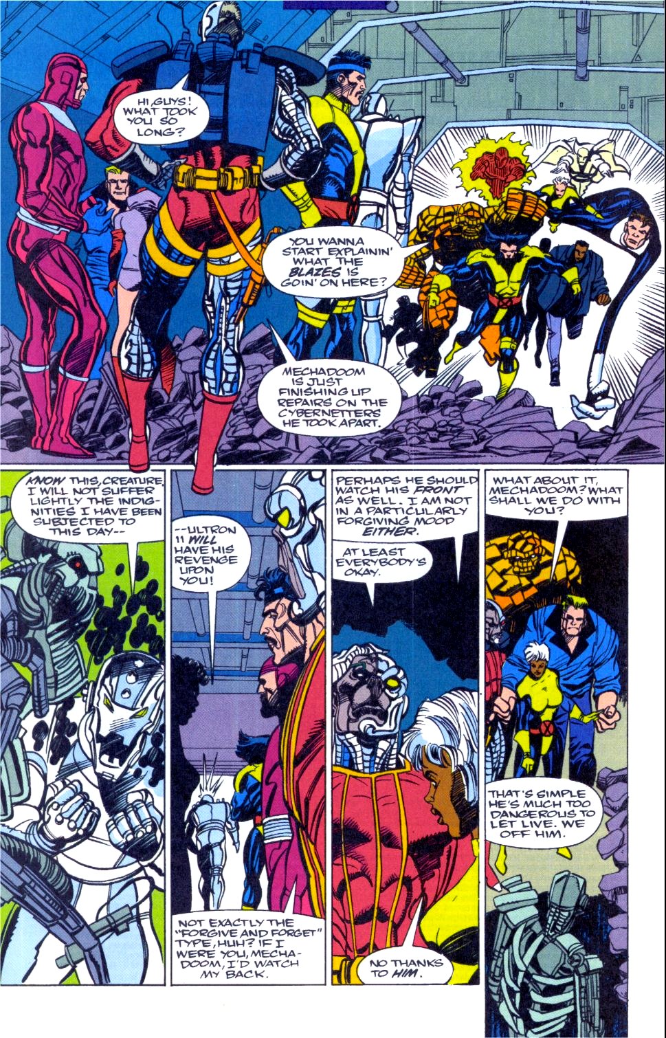 Read online Deathlok (1991) comic -  Issue #5 - 17