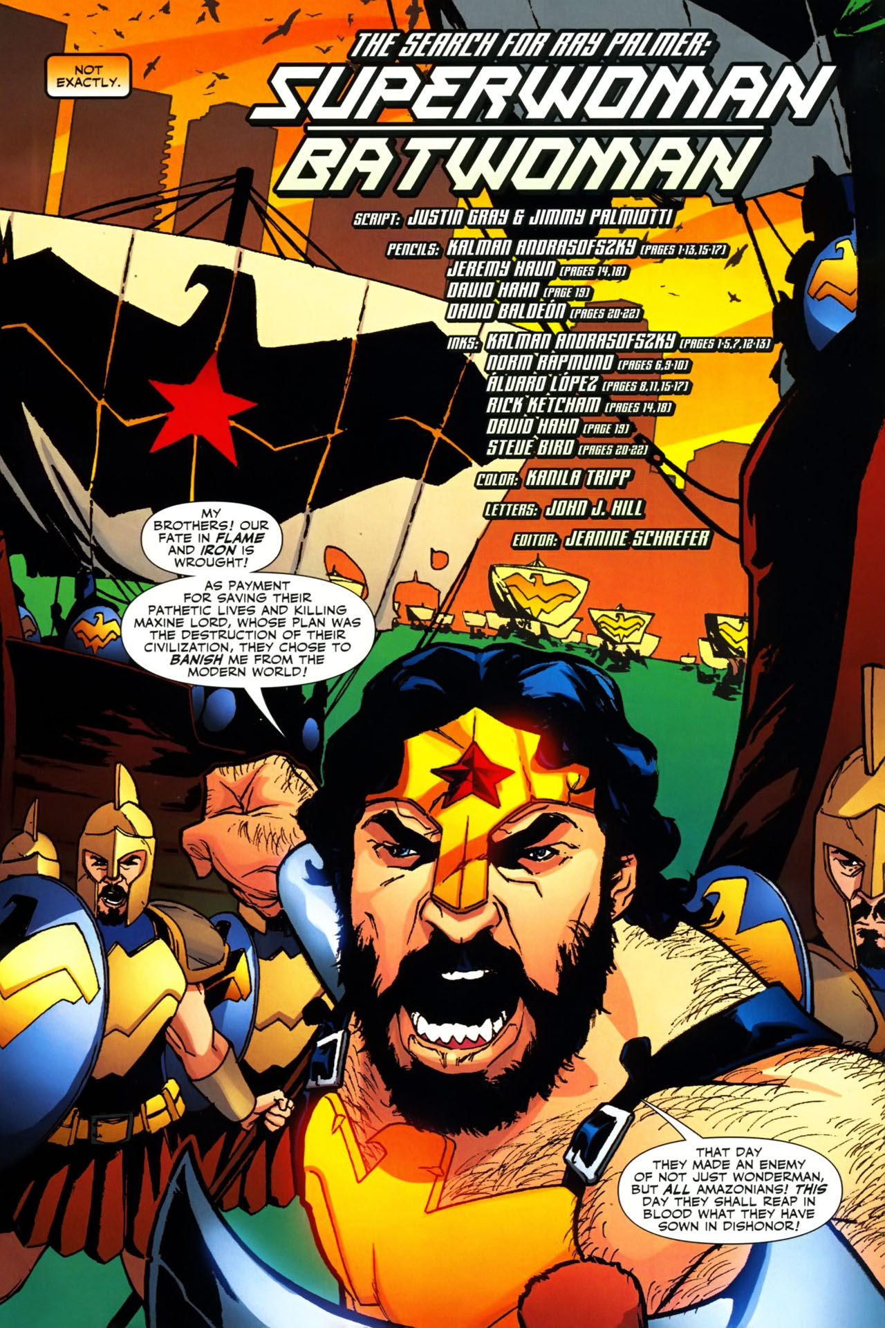 Read online Countdown Presents: The Search for Ray Palmer comic -  Issue # Superwoman - Batwoman (2008) - 4