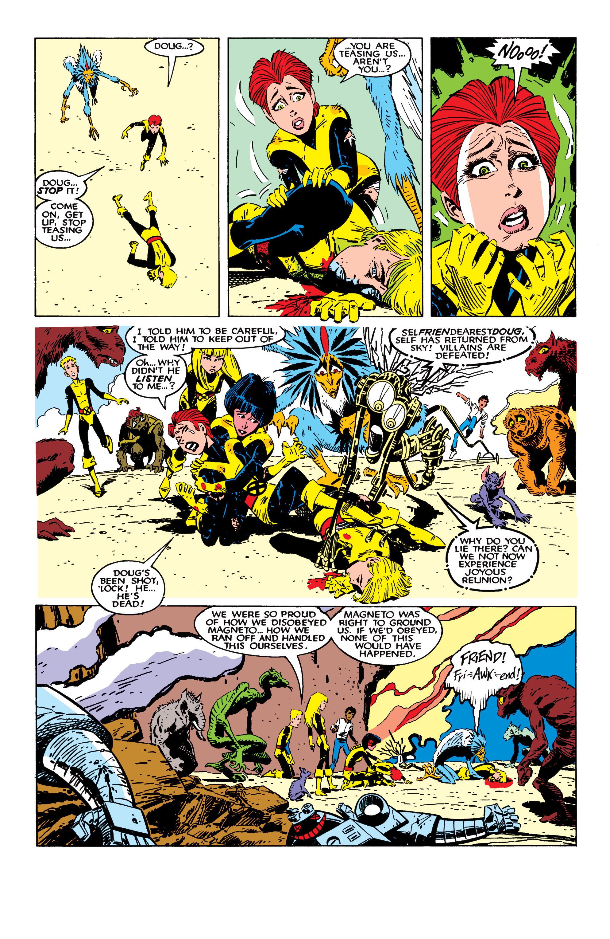 Read online X-Men Milestones: Fall of the Mutants comic -  Issue # TPB (Part 2) - 54