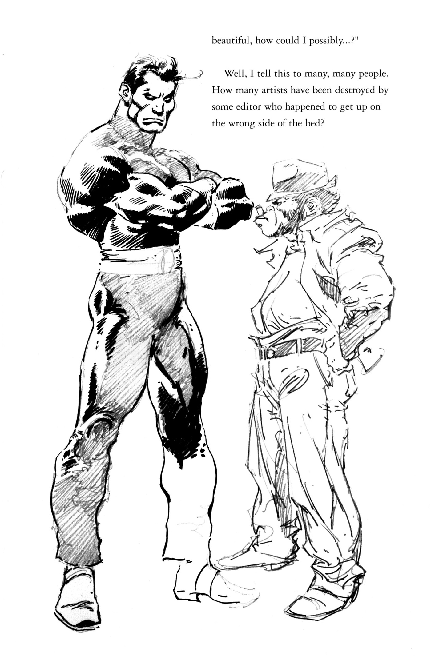 Read online John Buscema Sketchbook comic -  Issue # TPB - 83
