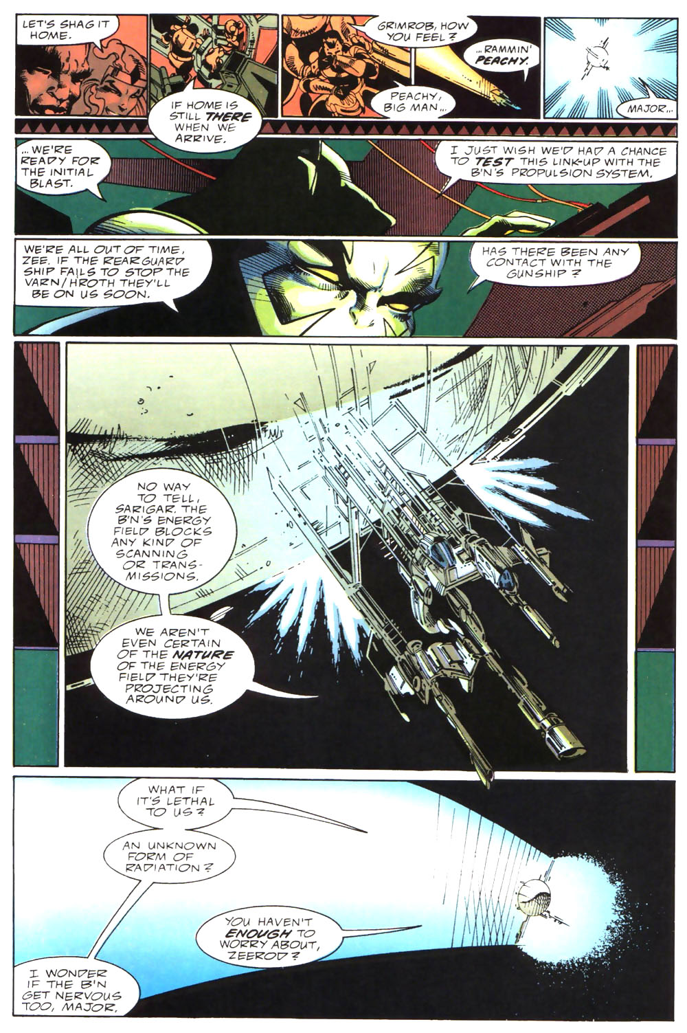 Read online Alien Legion: On the Edge comic -  Issue #3 - 9