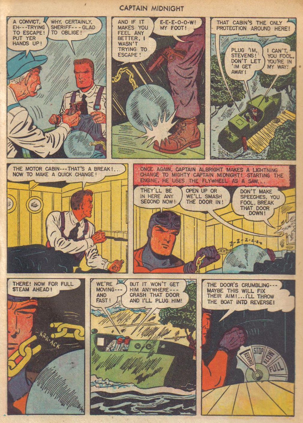 Read online Captain Midnight (1942) comic -  Issue #42 - 7