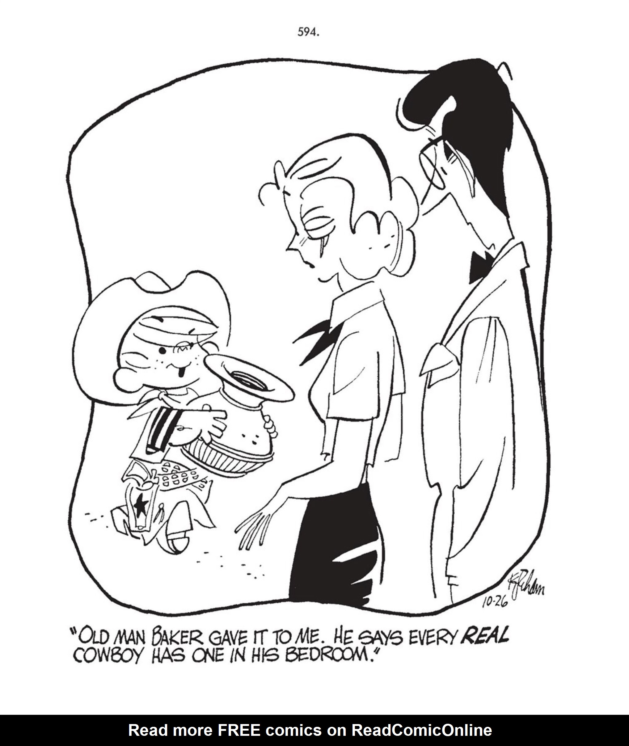 Read online Hank Ketcham's Complete Dennis the Menace comic -  Issue # TPB 2 (Part 7) - 20