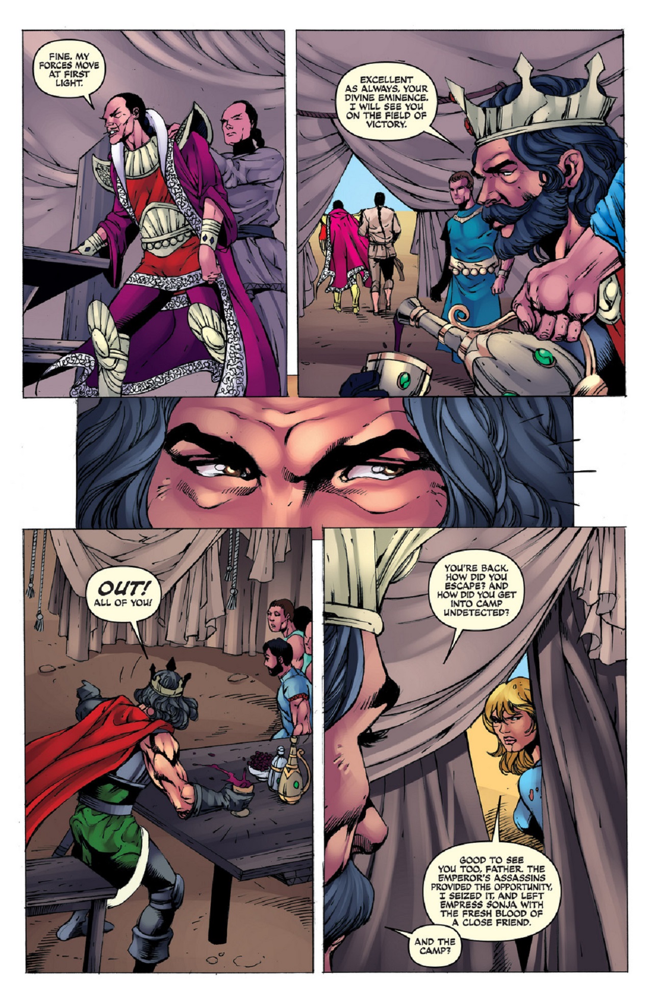 Read online Queen Sonja comic -  Issue #33 - 19