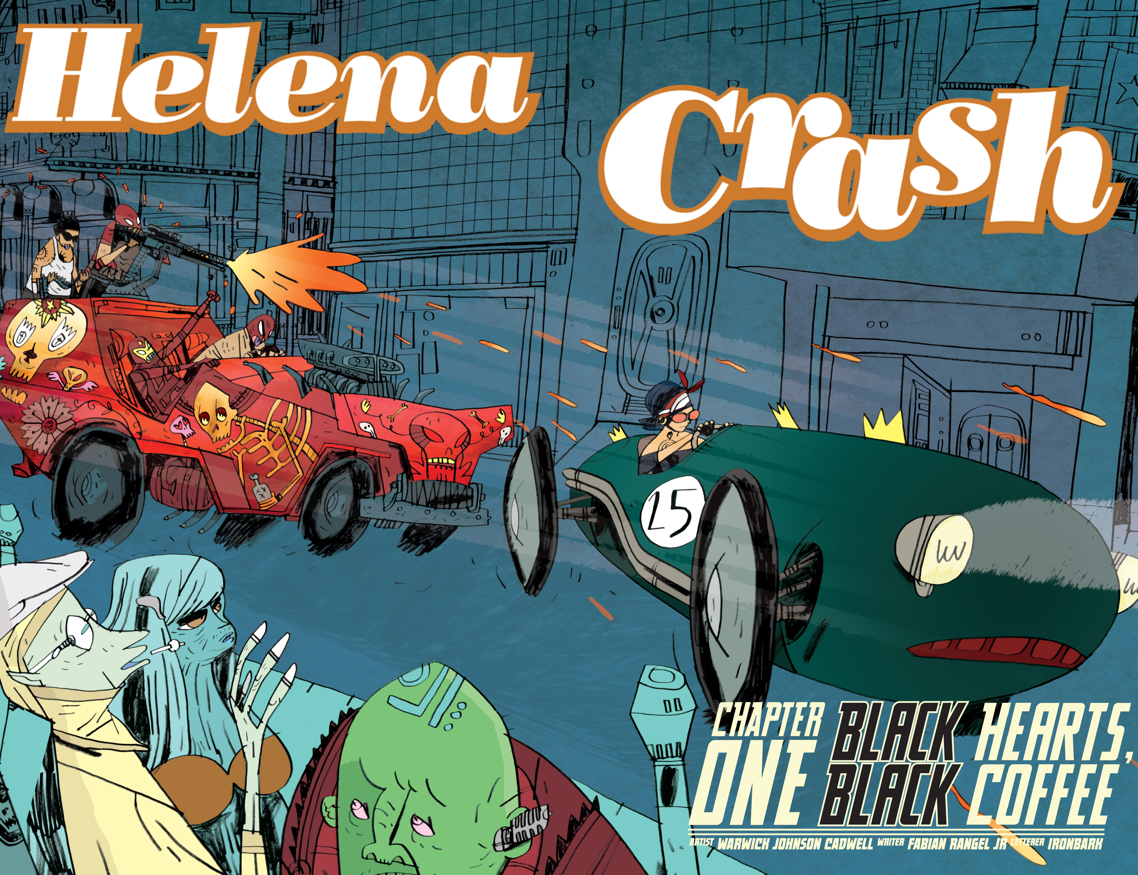 Read online Helena Crash comic -  Issue #1 - 4