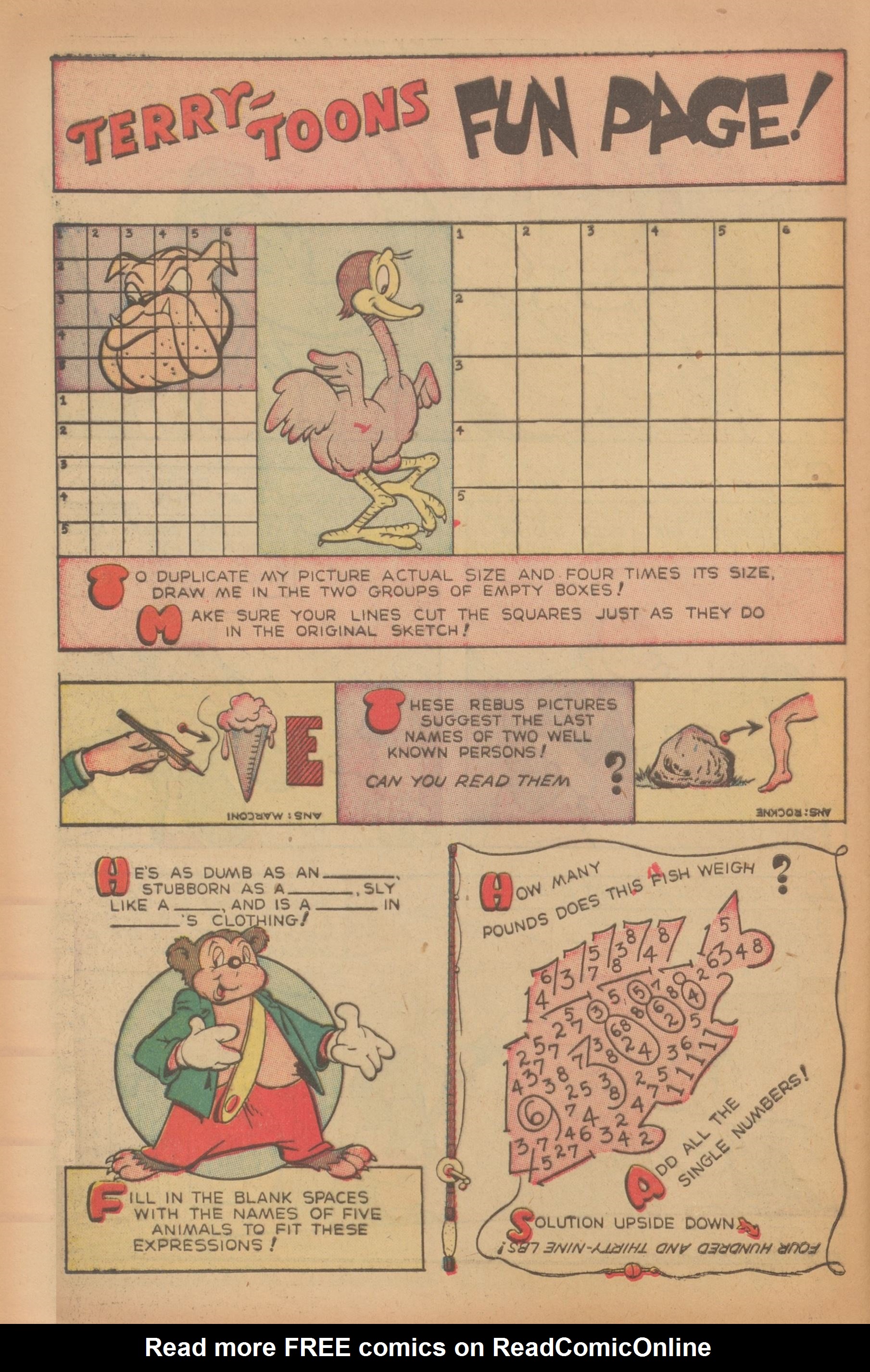 Read online Terry-Toons Comics comic -  Issue #43 - 44