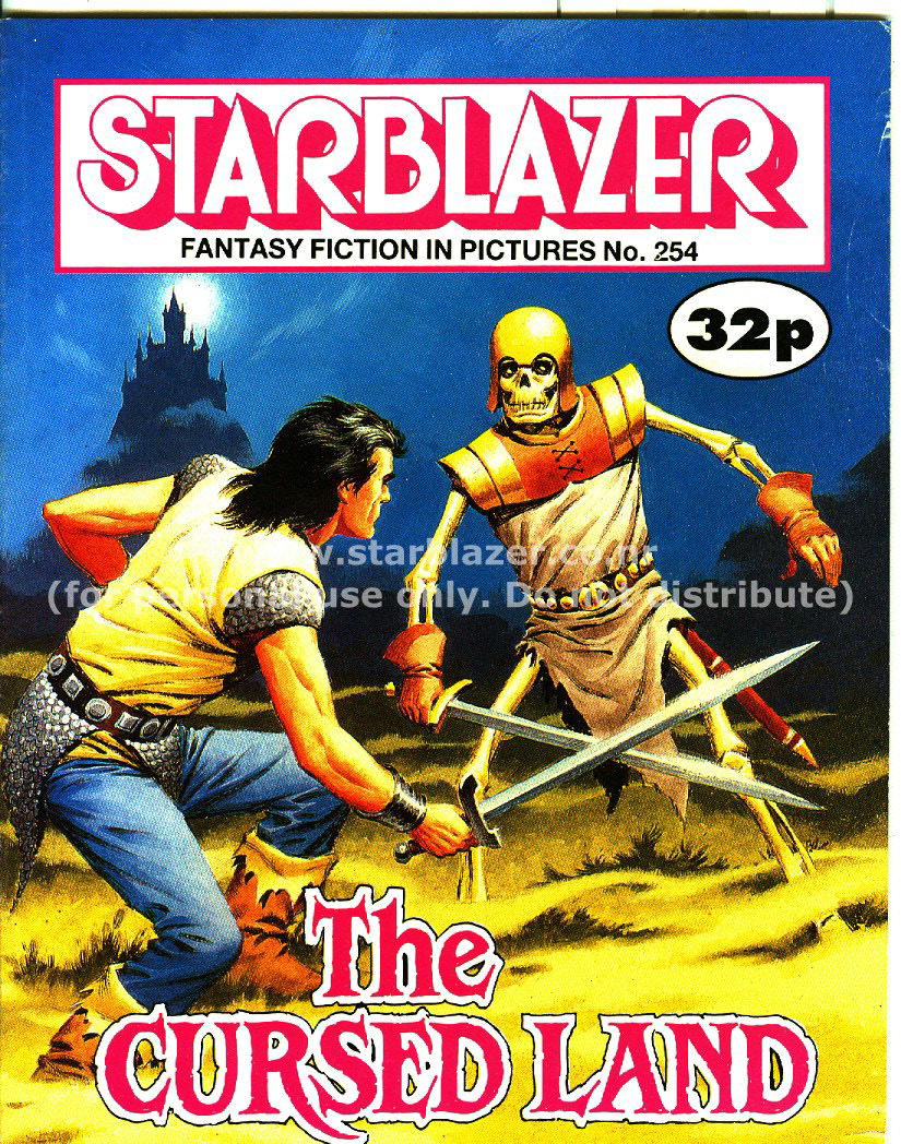 Read online Starblazer comic -  Issue #254 - 1