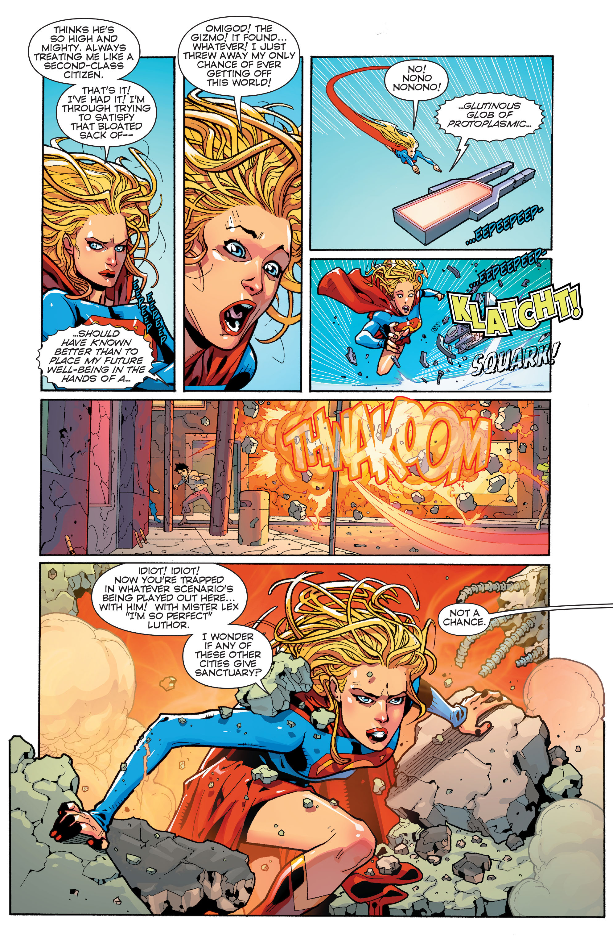 Read online Convergence Supergirl: Matrix comic -  Issue #1 - 23