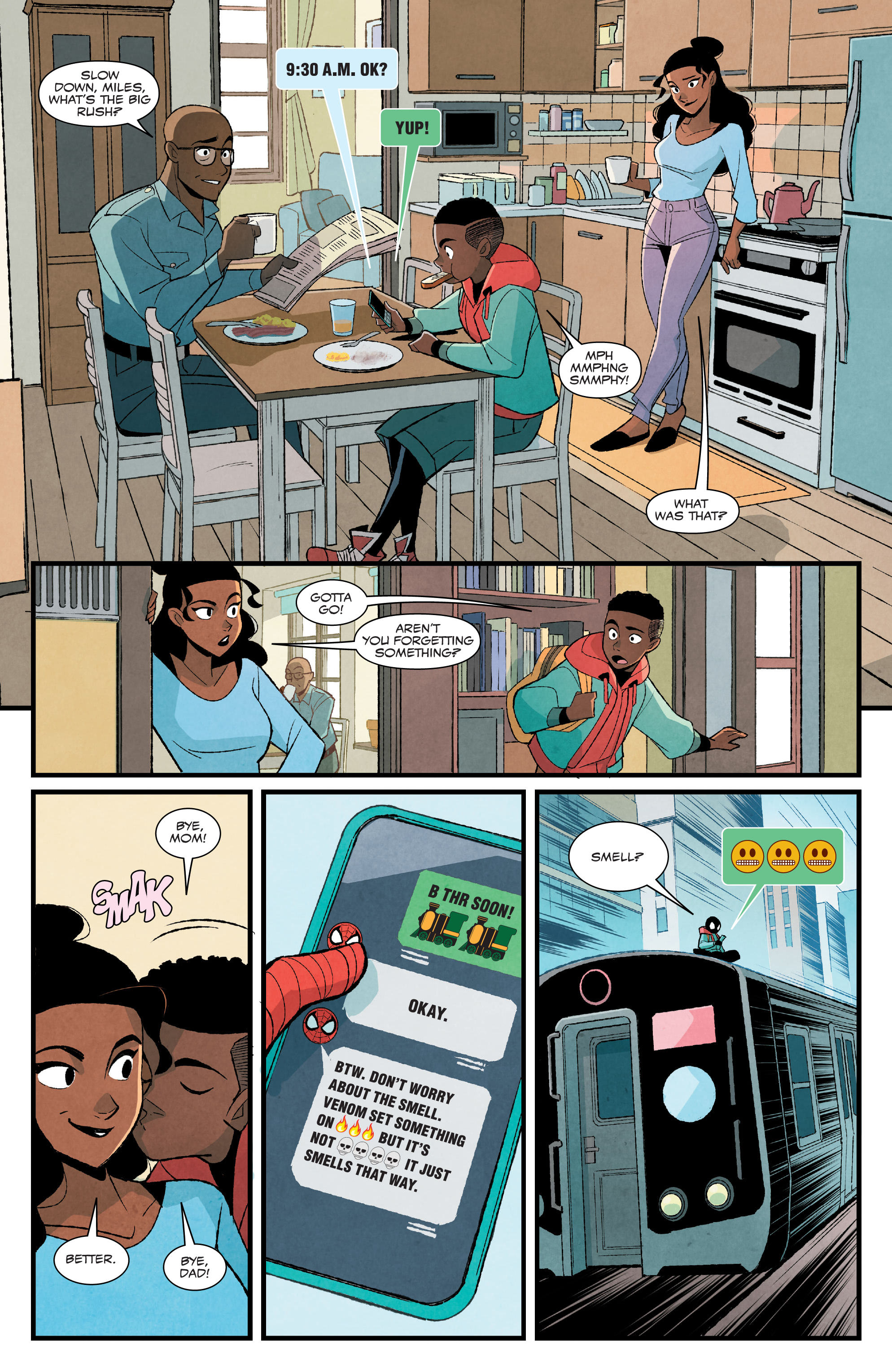 Read online Peter Parker And Miles Morales Spider-Men Double Trouble comic -  Issue #1 - 3