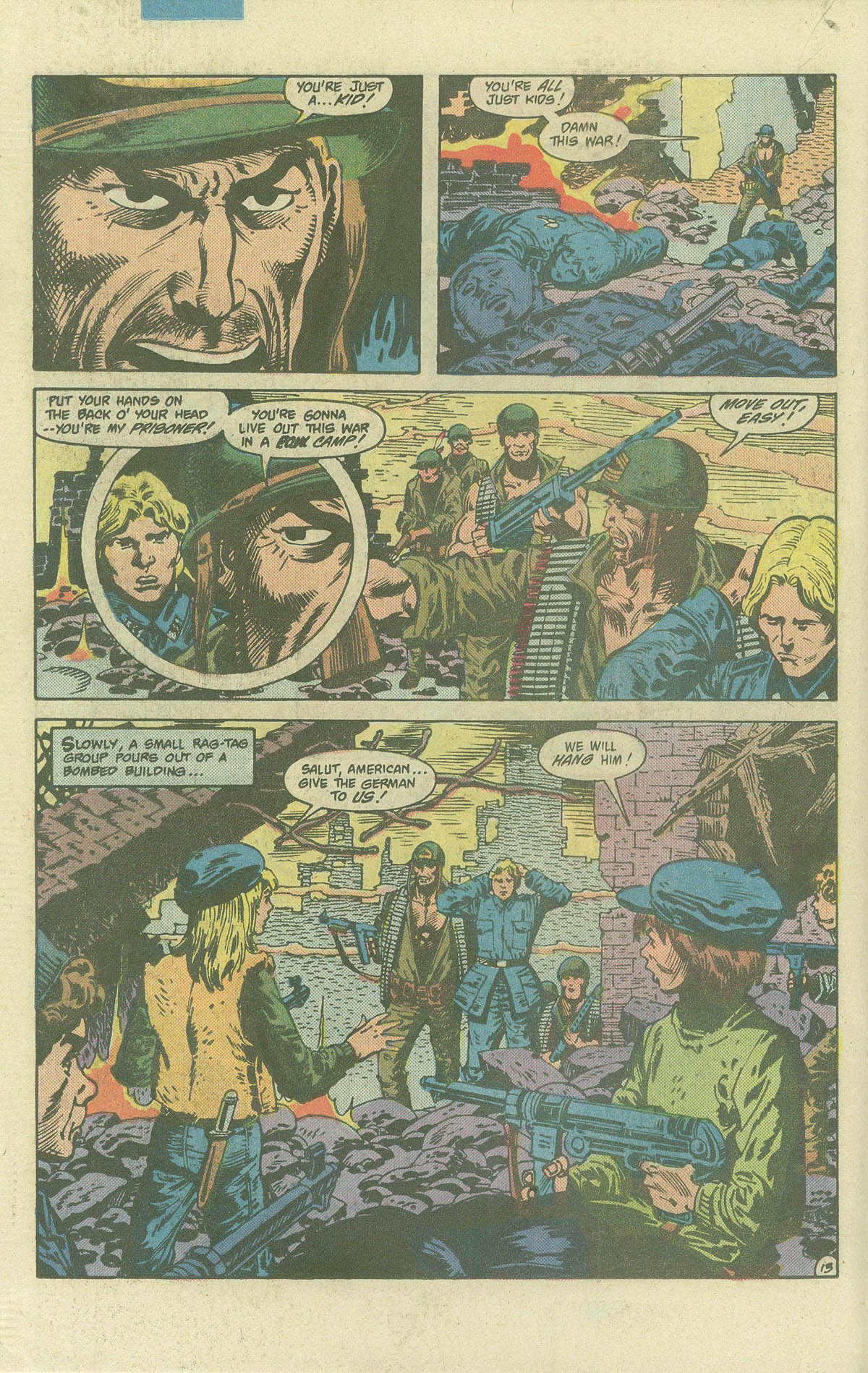 Read online Sgt. Rock comic -  Issue #401 - 17