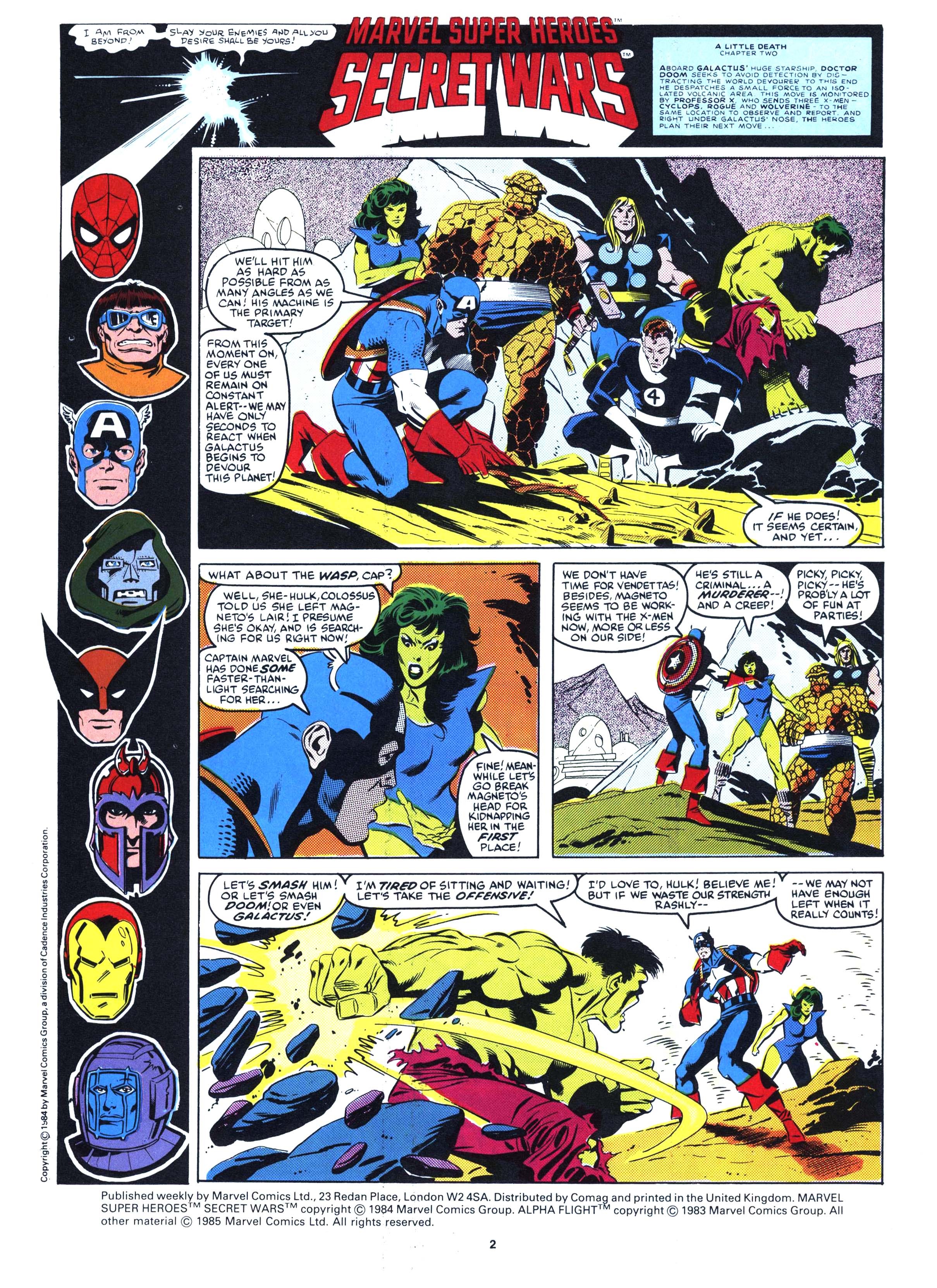 Read online Secret Wars (1985) comic -  Issue #11 - 2